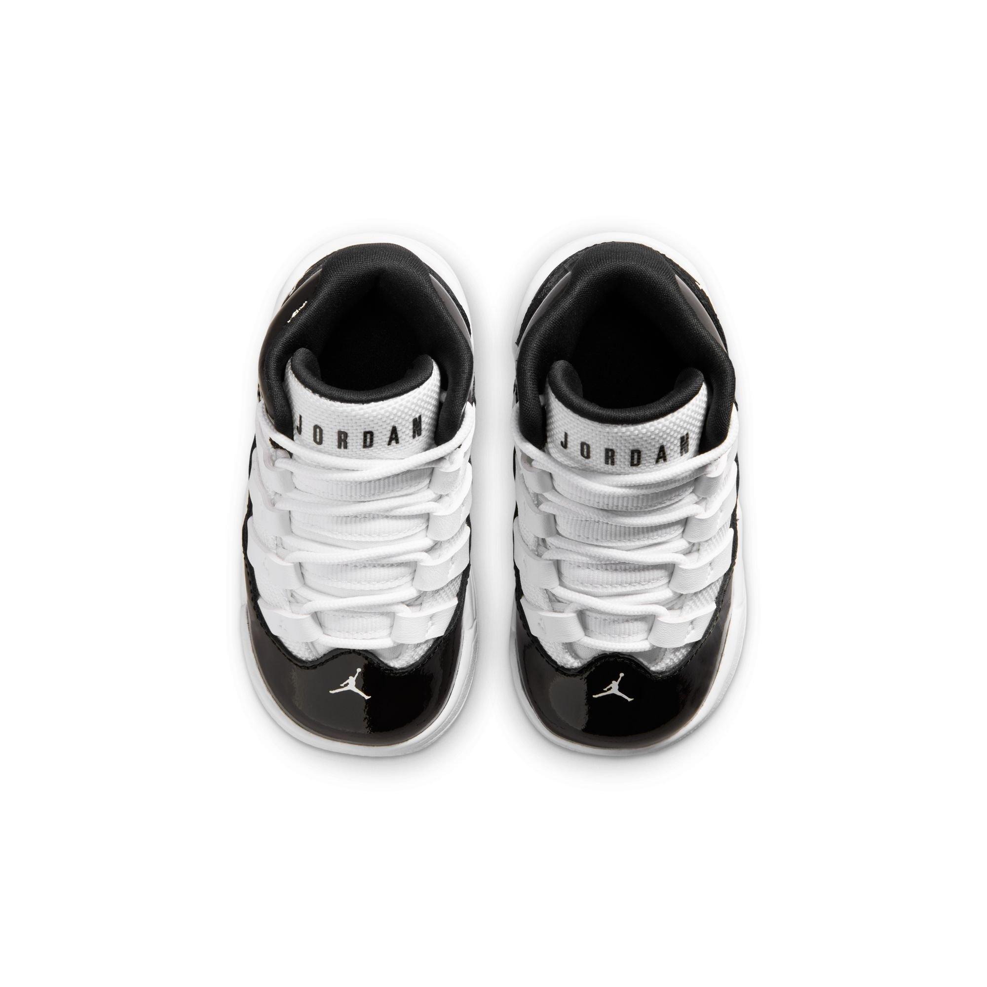 Jordan Max Aura "Black/White" Toddler Boys' Shoe - BLACK/WHITE Thumbnail View 6