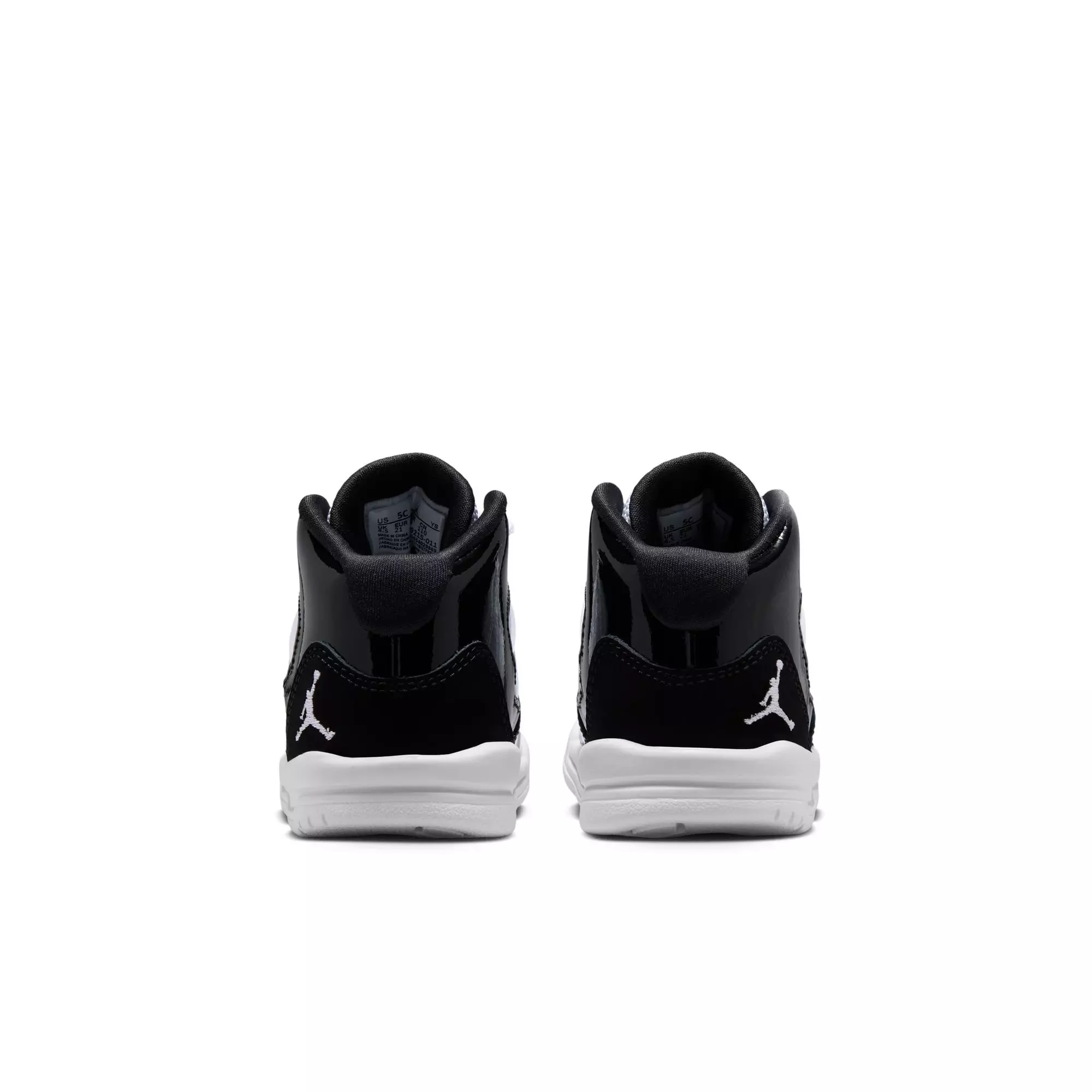 Jordan Max Aura "Black/White" Toddler Boys' Shoe - BLACK/WHITE