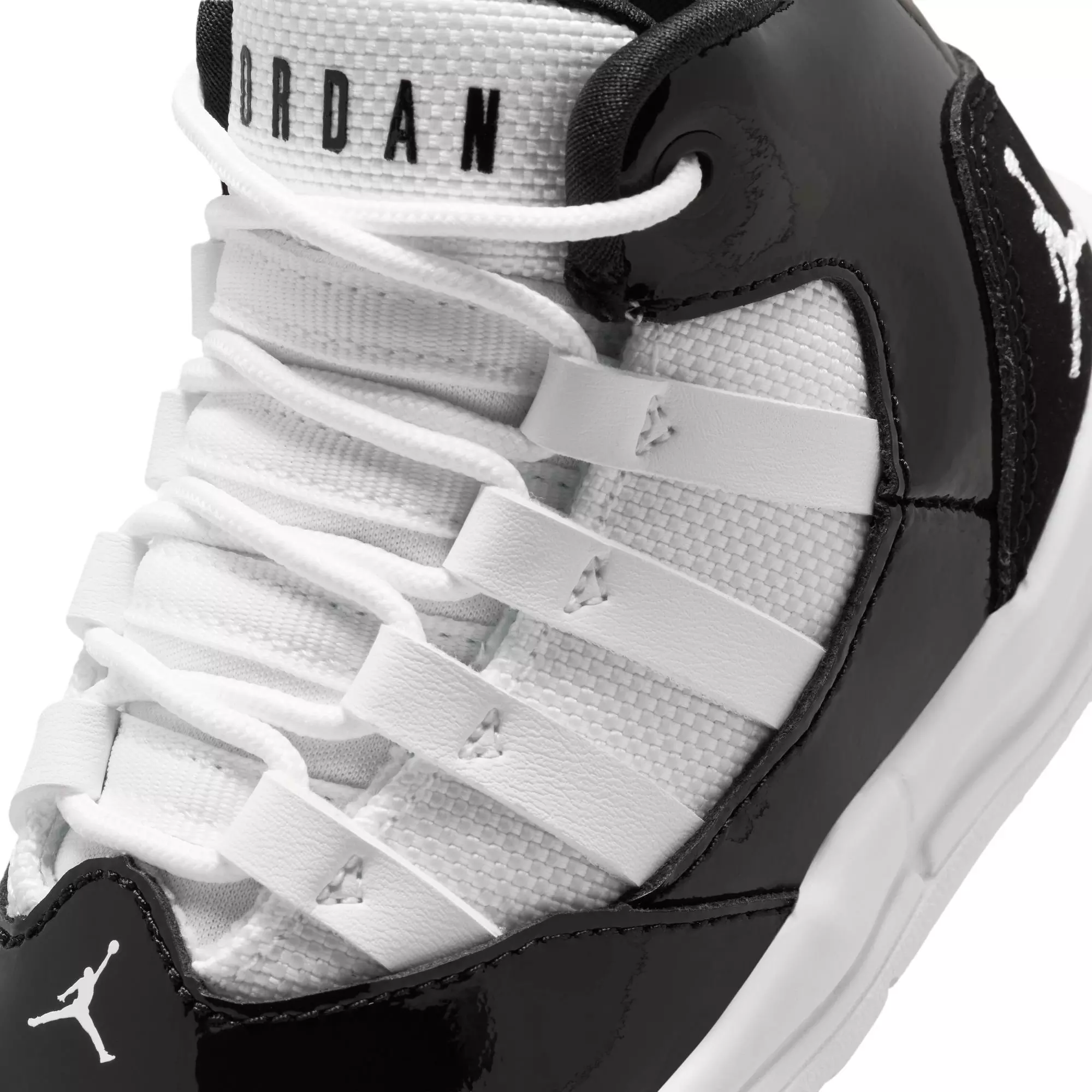 Jordan Max Aura "Black/White" Toddler Boys' Shoe - BLACK/WHITE