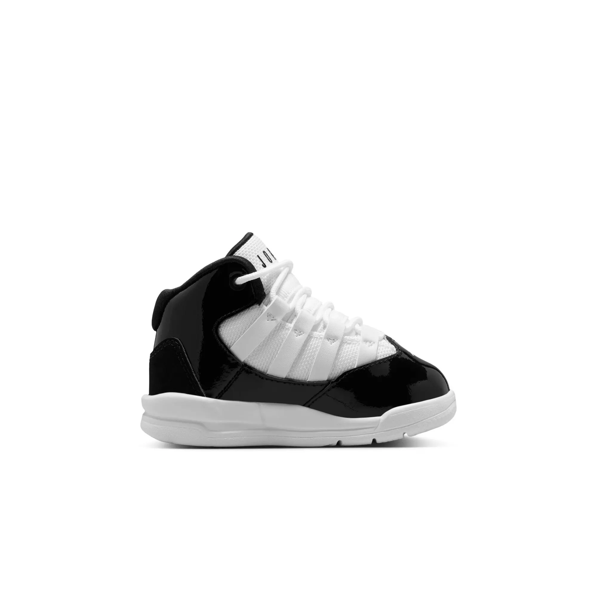 Jordan Max Aura "Black/White" Toddler Boys' Shoe - BLACK/WHITE