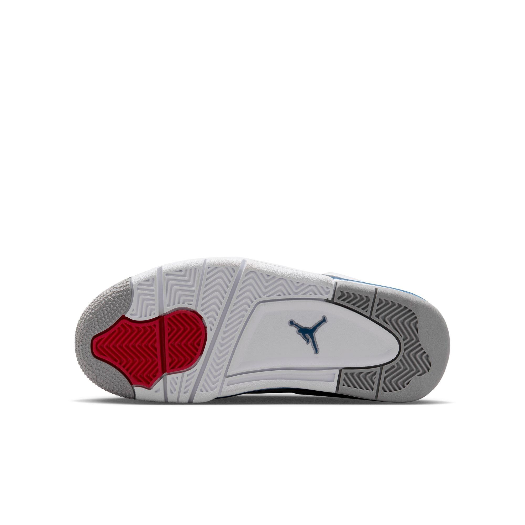 Jordan Son of Mars Low "White/True Blue/Varsity Red" Grade School Boys' Shoe - WHITE/BLUE Thumbnail View 9