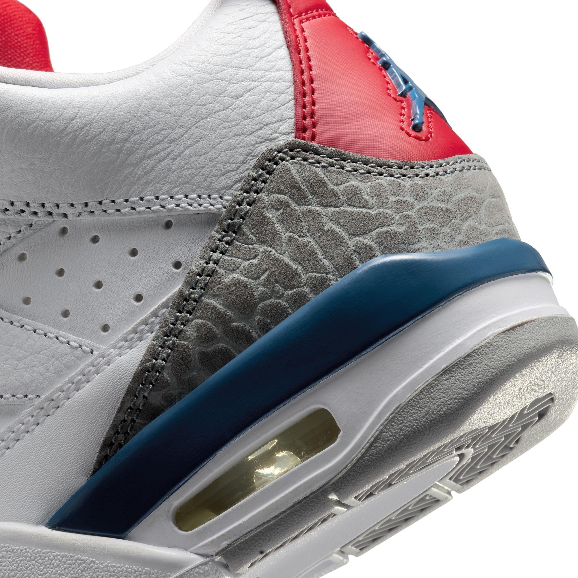 Jordan Son of Mars Low "White/True Blue/Varsity Red" Grade School Boys' Shoe - WHITE/BLUE Thumbnail View 11