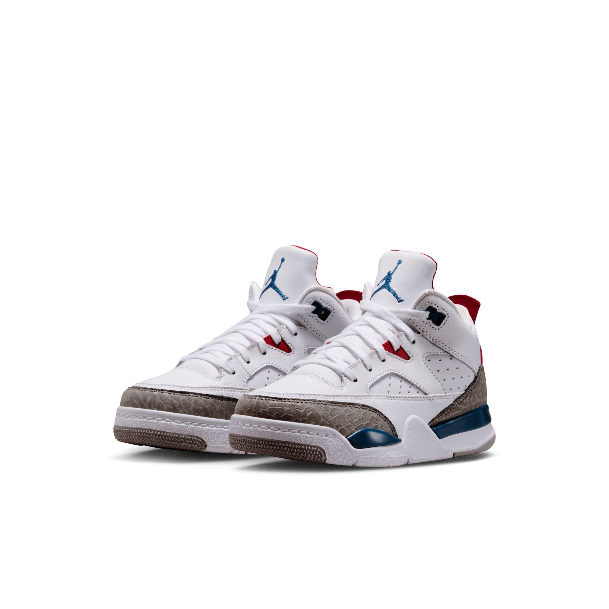 Jordan Son of Mars Low "White/True Blue/Varsity Red" Preschool Boys' Shoe - WHITE/BLUE Thumbnail View 5