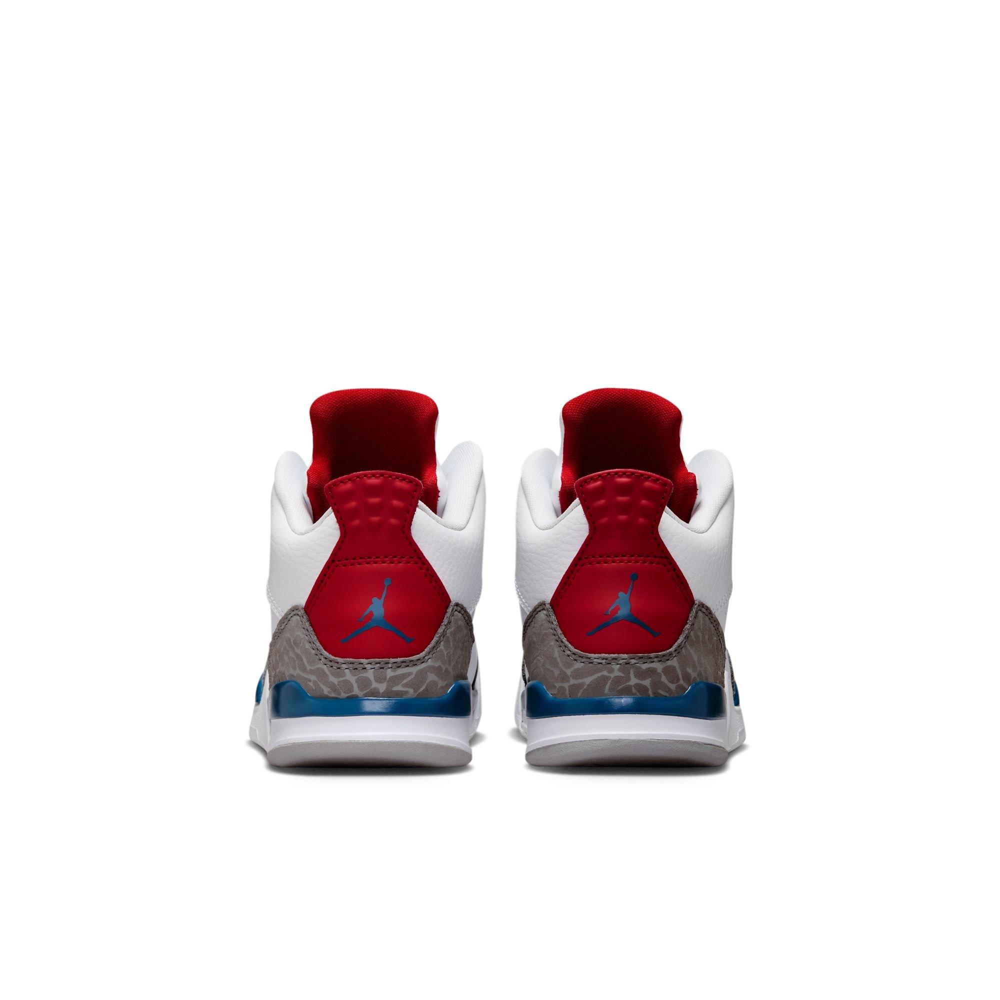 Jordan Son of Mars Low "White/True Blue/Varsity Red" Preschool Boys' Shoe - WHITE/BLUE Thumbnail View 7
