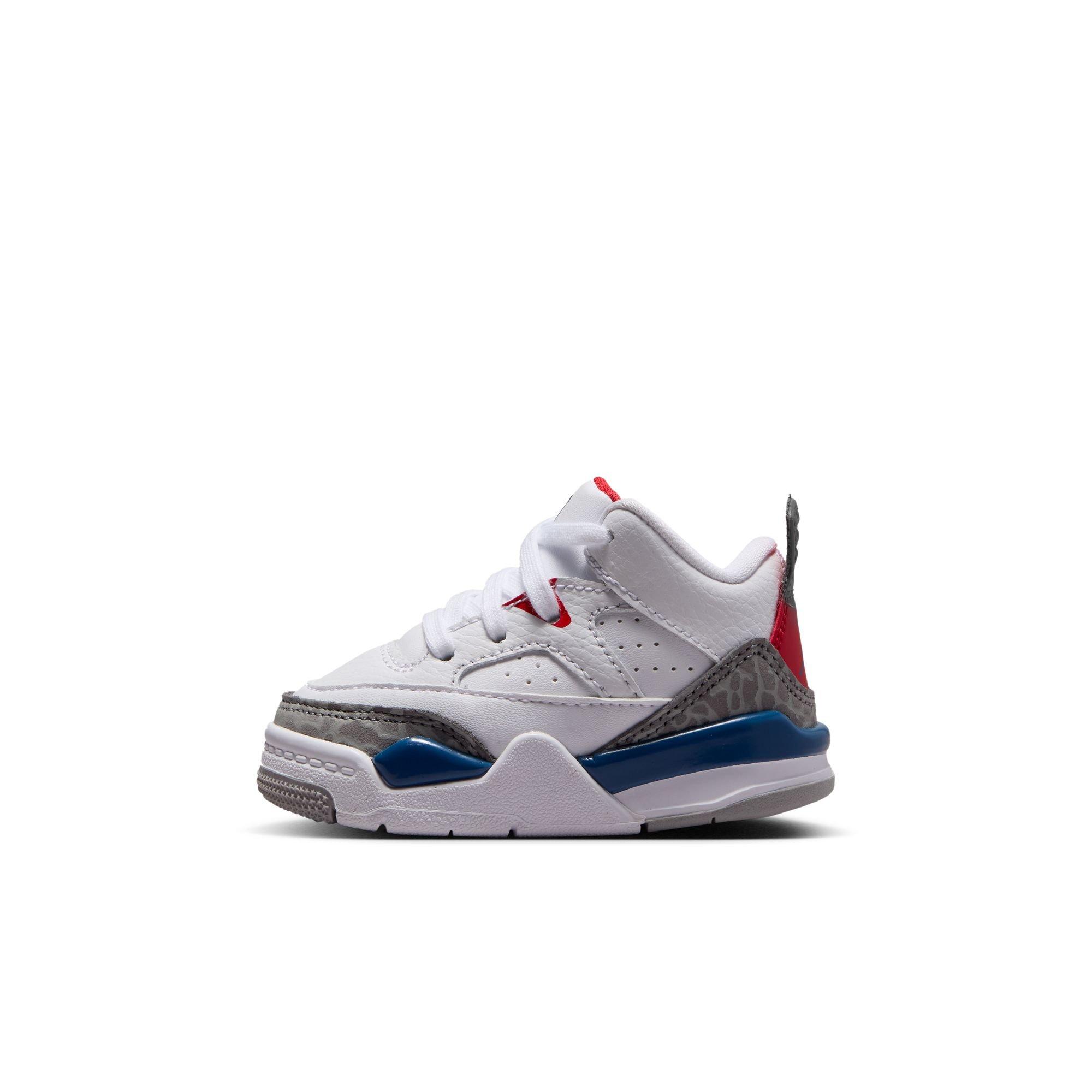 Jordan Son of Mars "White/True Blue/Varsity Red" Toddler Boys' Shoe - WHITE/BLUE