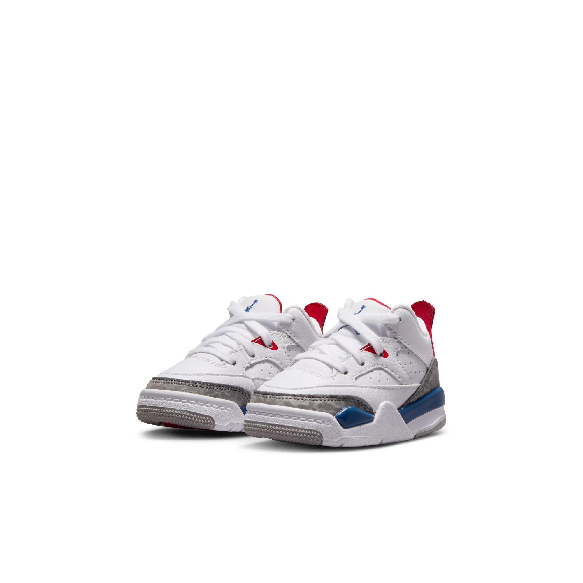 Jordan Son of Mars "White/True Blue/Varsity Red" Toddler Boys' Shoe - WHITE/BLUE
