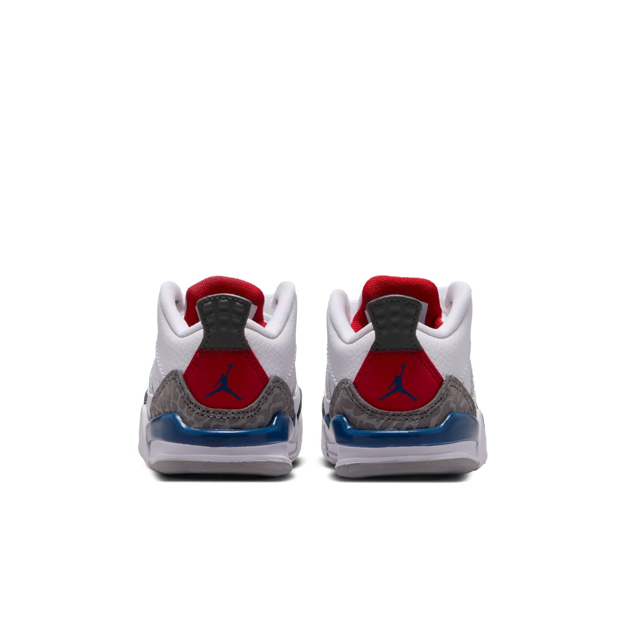 Jordan Son of Mars "White/True Blue/Varsity Red" Toddler Boys' Shoe - WHITE/BLUE