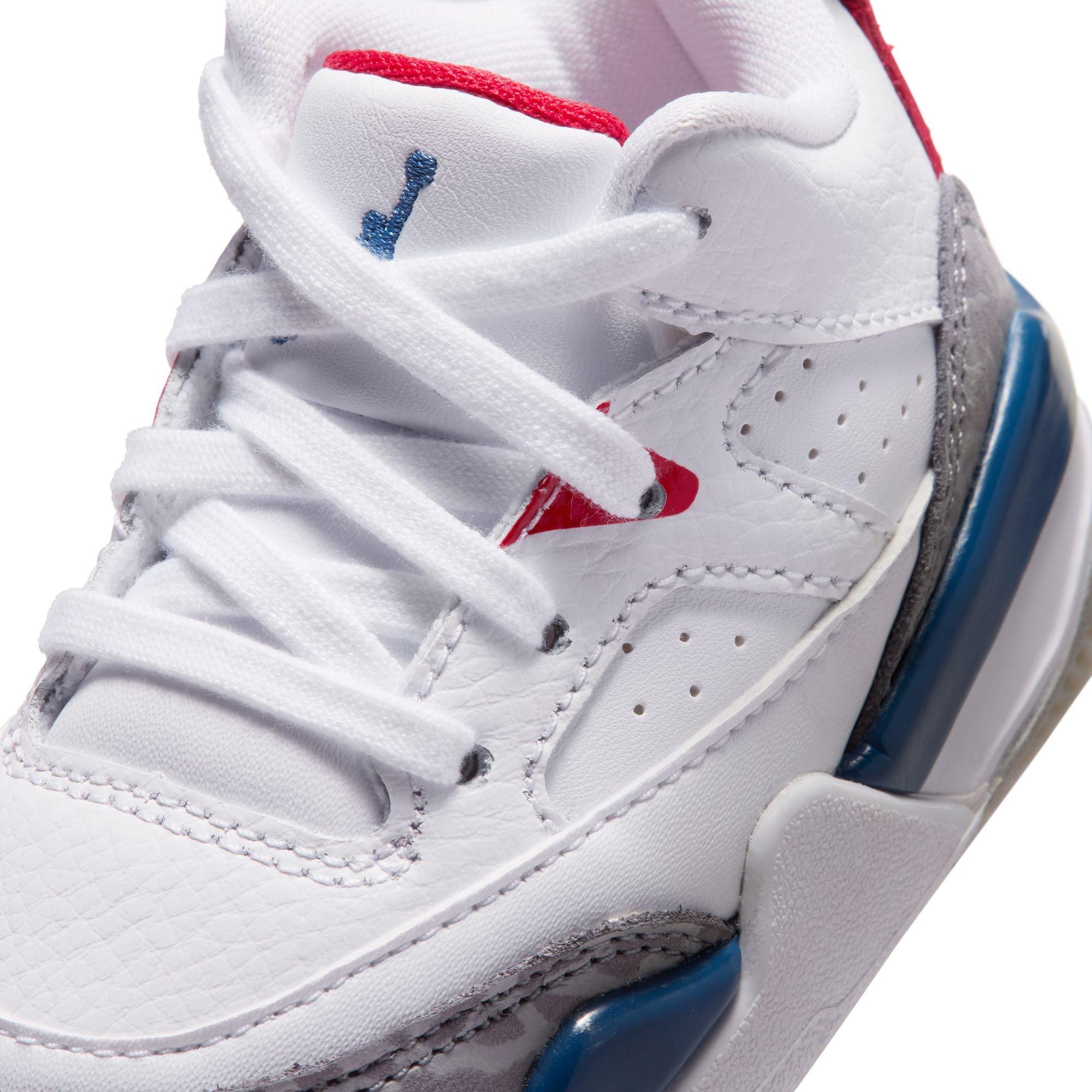 Jordan Son of Mars "White/True Blue/Varsity Red" Toddler Boys' Shoe - WHITE/BLUE