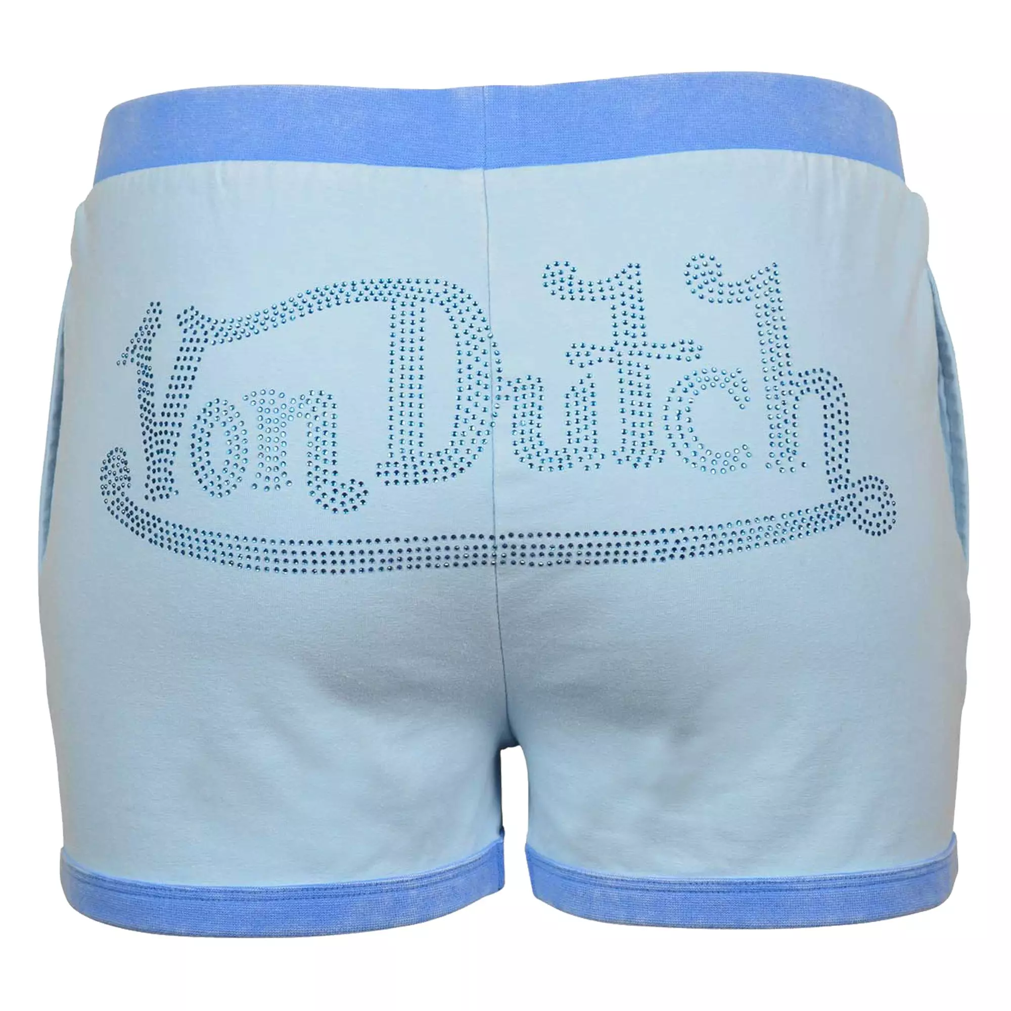 Von Dutch Women's High OG Shorts - Blue - BLUE