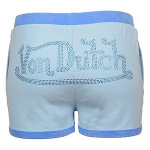 Von Dutch Women's High OG Shorts - Blue
