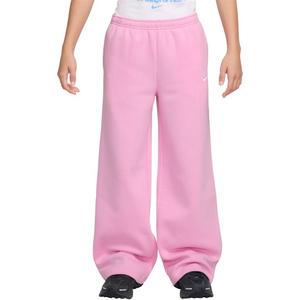 Nike Big Girls' Sportswear Studio Fleece Open-Hem Pants