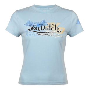 Von Dutch Women's High OG Tee - Blue