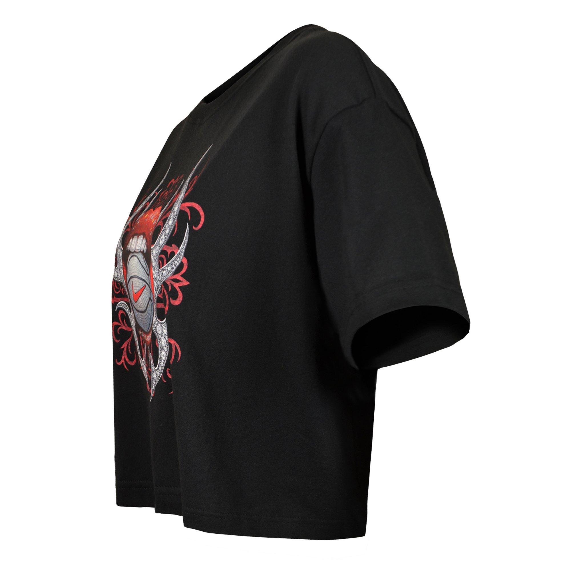 FA26 NK BASKETBALL GLAM DUNK TEE - BLACK/RED
