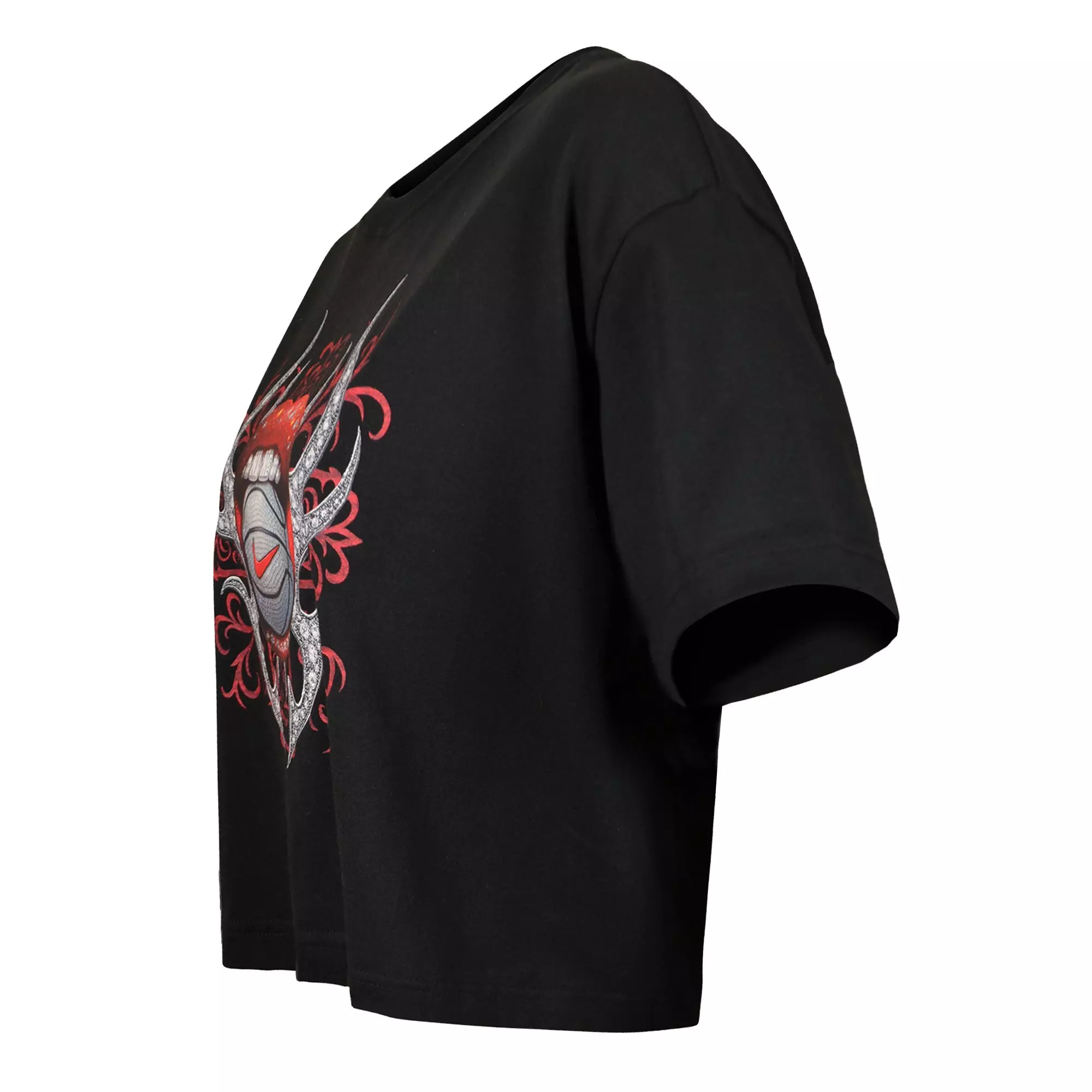 FA26 NK BASKETBALL GLAM DUNK TEE - BLACK/RED