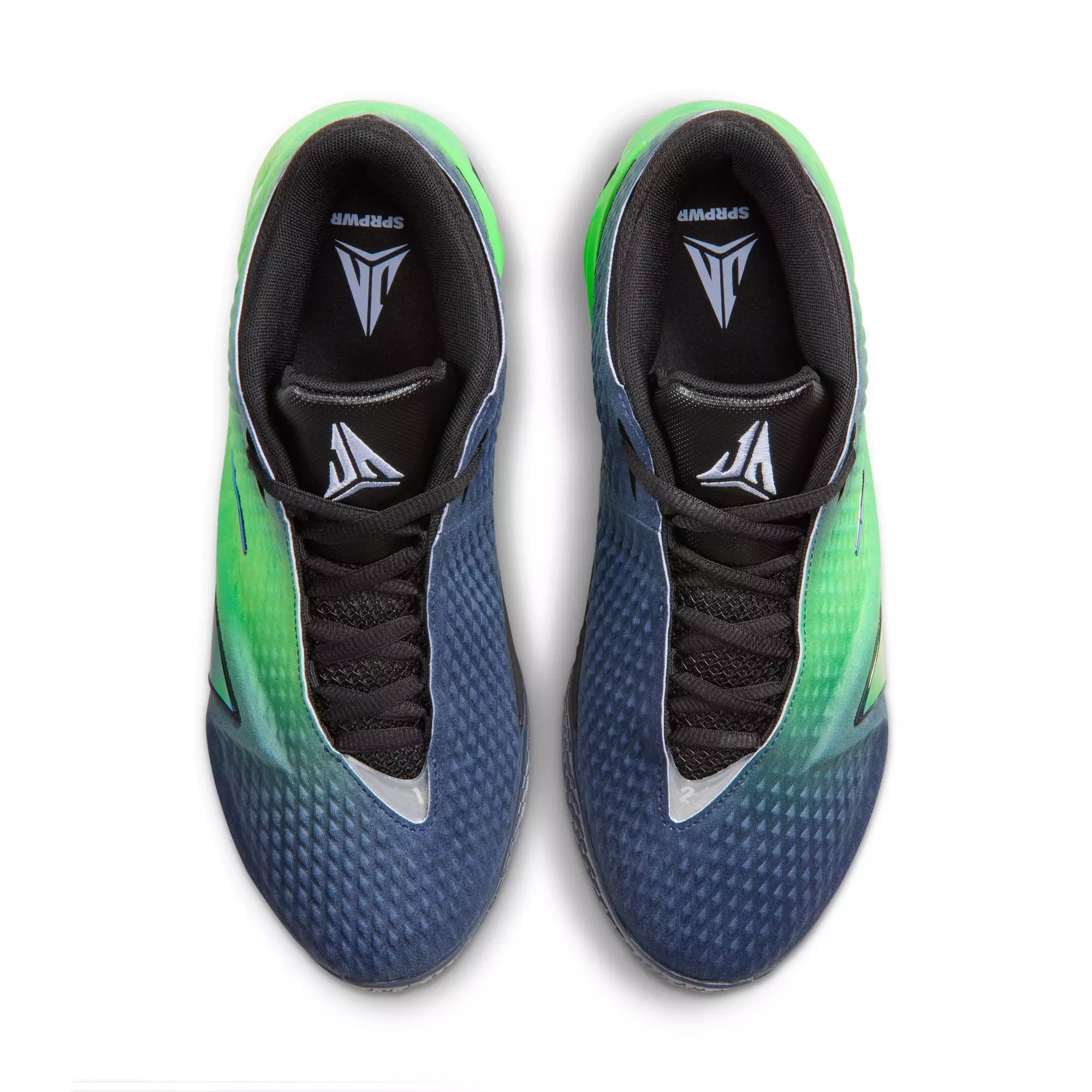 Nike Ja 4 "Nightmare" Men's Basketball Shoe - OBSIDIAN/MULTI-COLOR/BLACK/VOLTAGE GREEN