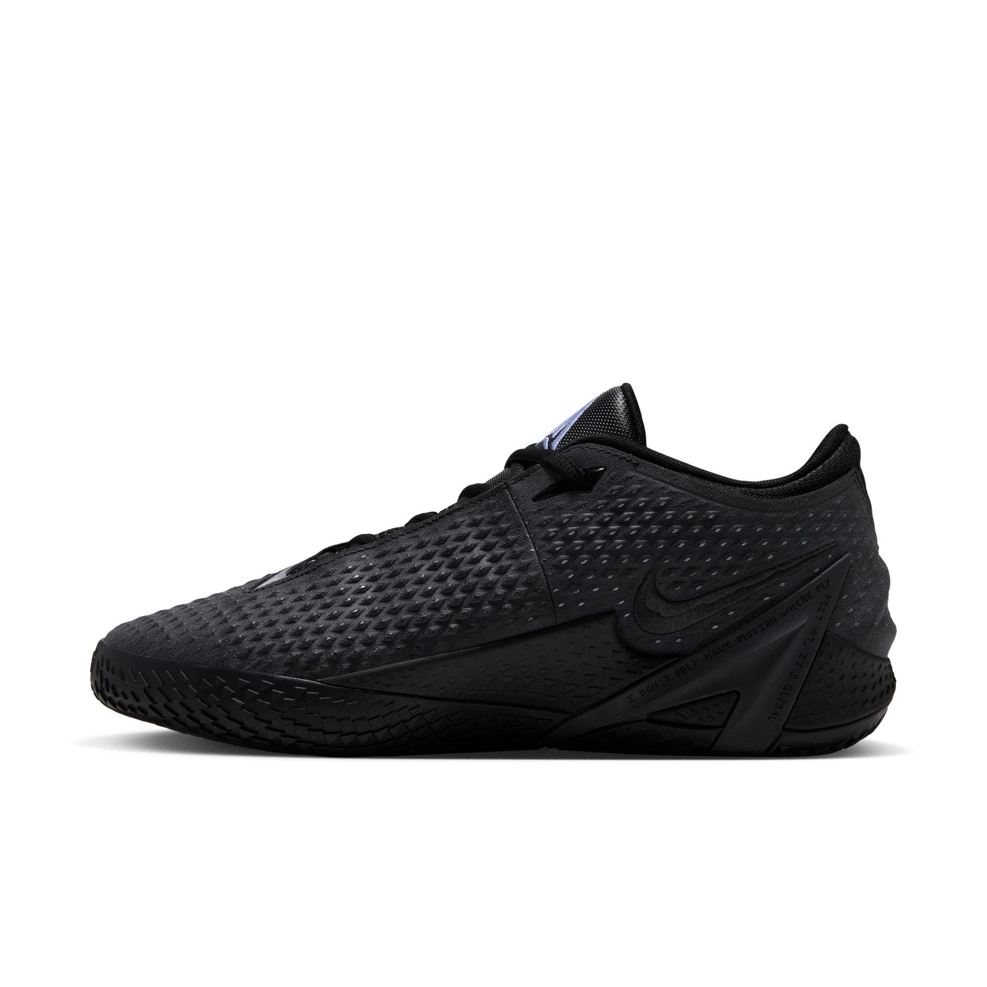 Nike Ja 4 "Dark Mode" Men's Basketball Shoe - BLACK/METALLIC SILVER/COBALT BLISS