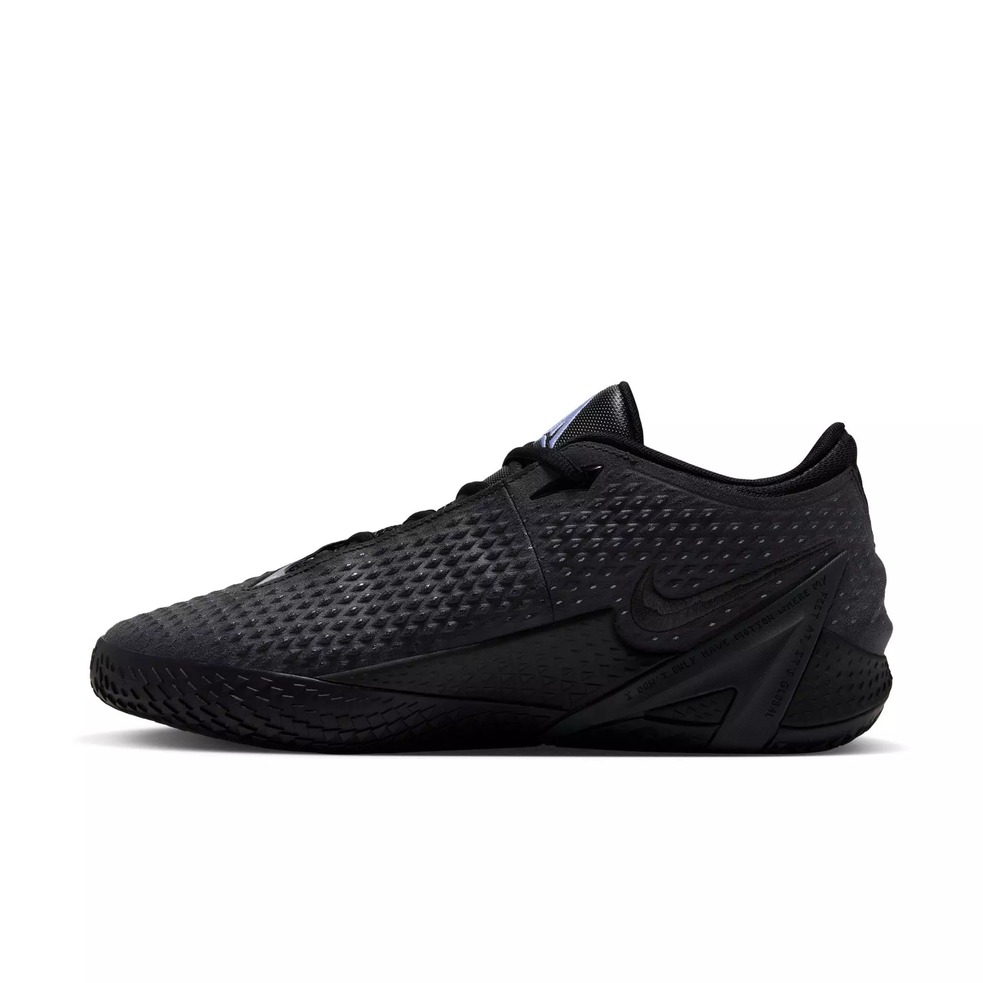 Nike Ja 4 "Dark Mode" Men's Basketball Shoe - BLACK/METALLIC SILVER/COBALT BLISS