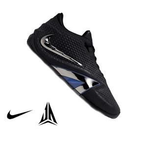 Nike Ja 4 "Dark Mode" Men's Basketball Shoe - BLACK/METALLIC SILVER/COBALT BLISS