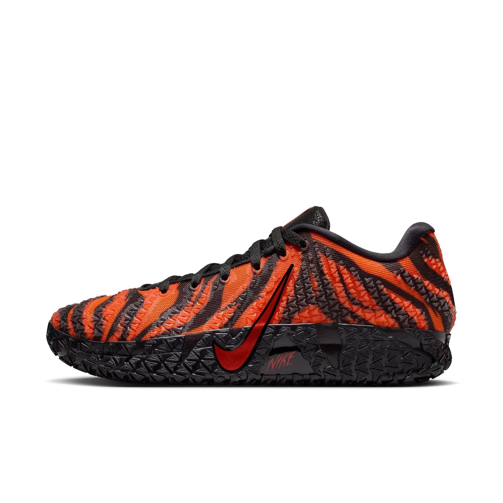 Nike Ja 3 "Tiger" Men's Basketball Shoe - SAFETY ORANGE/BLACK/UNIVERSITY RED Thumbnail View 4