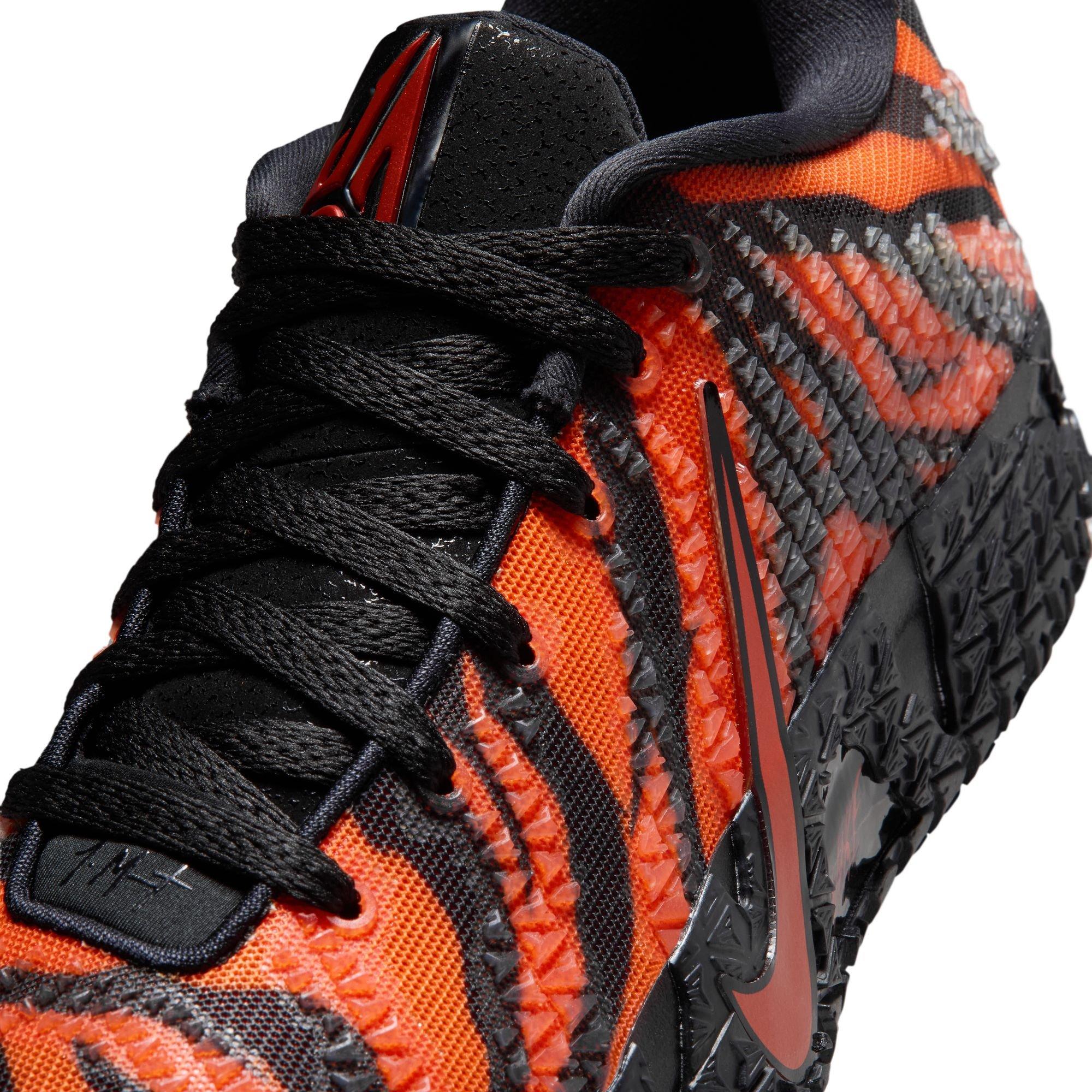 Nike Ja 3 "Tiger" Men's Basketball Shoe - SAFETY ORANGE/BLACK/UNIVERSITY RED Thumbnail View 11