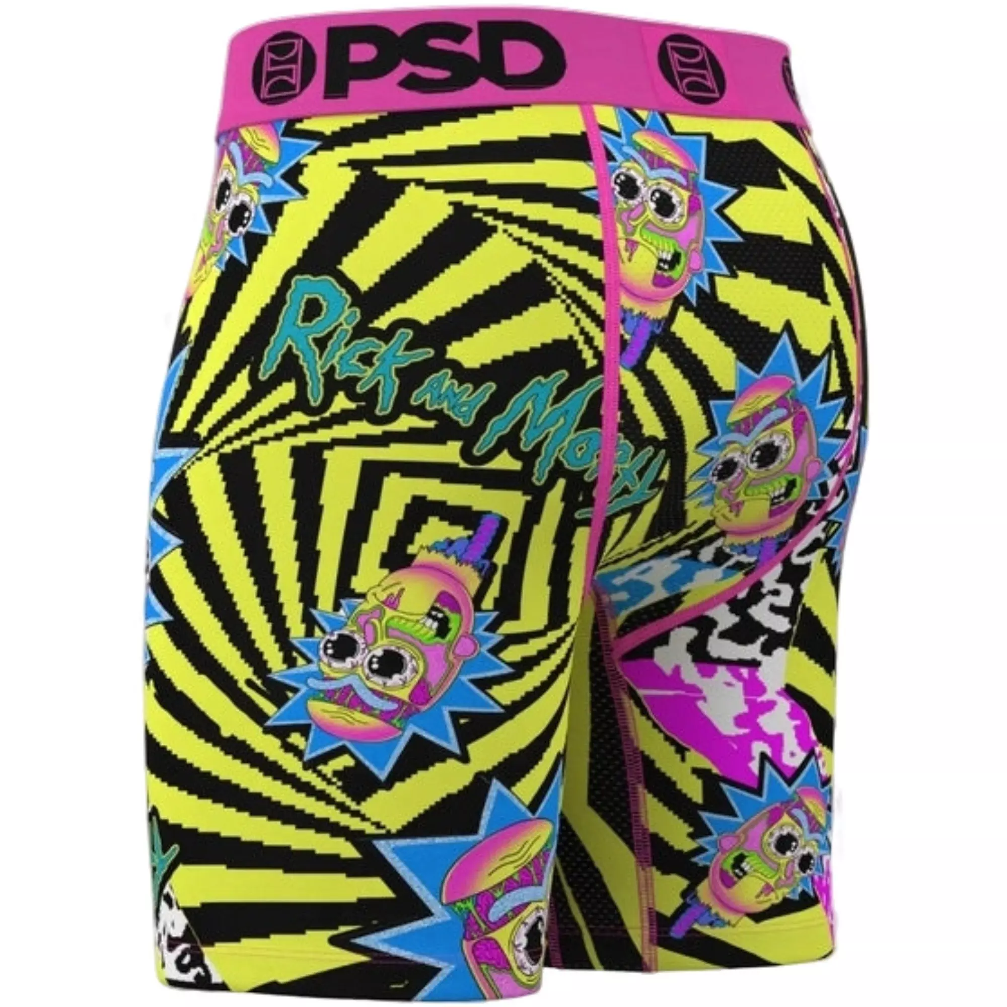PSD Men's x Rick and Morty Gnarly Underwear - PINK