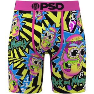PSD Men's x Rick and Morty Gnarly Underwear
