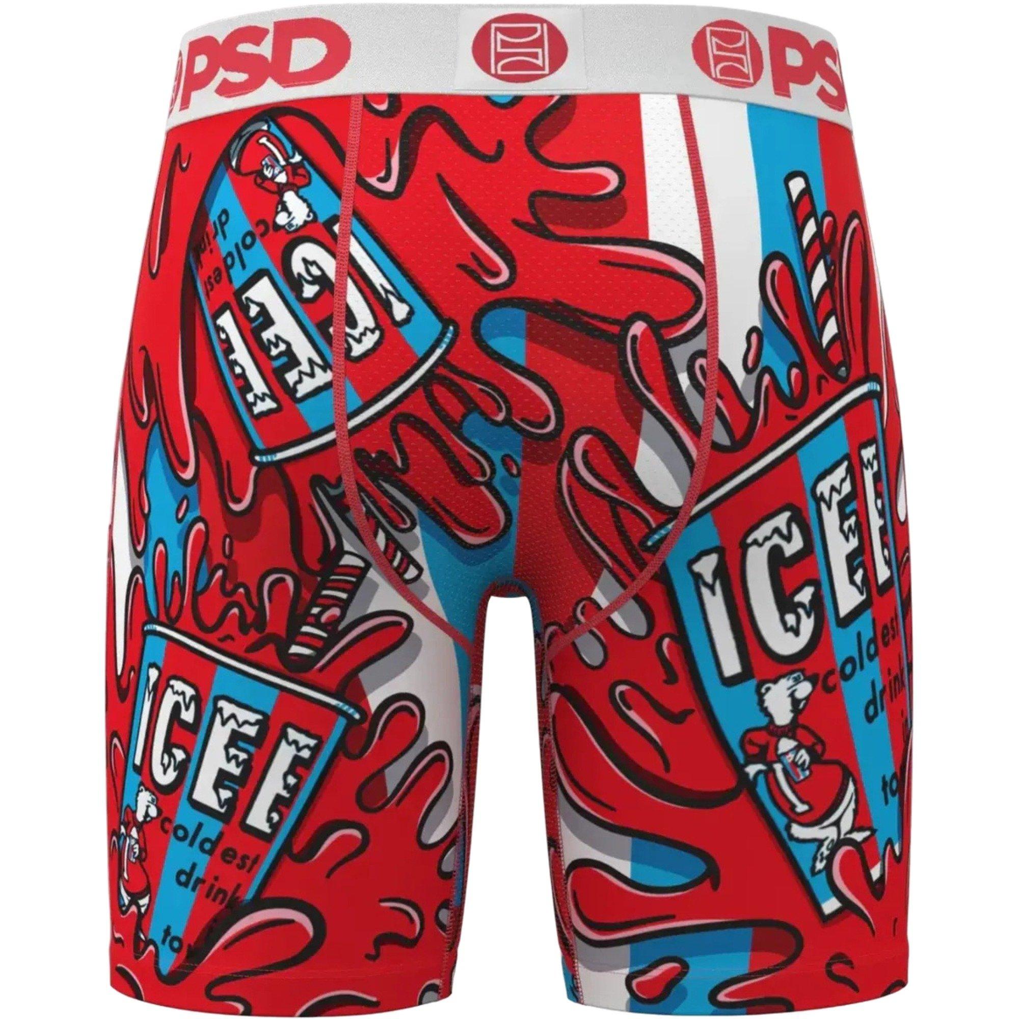 PSD Men's x ICEE Freeze Underwear - RED/WHITE Thumbnail View 2