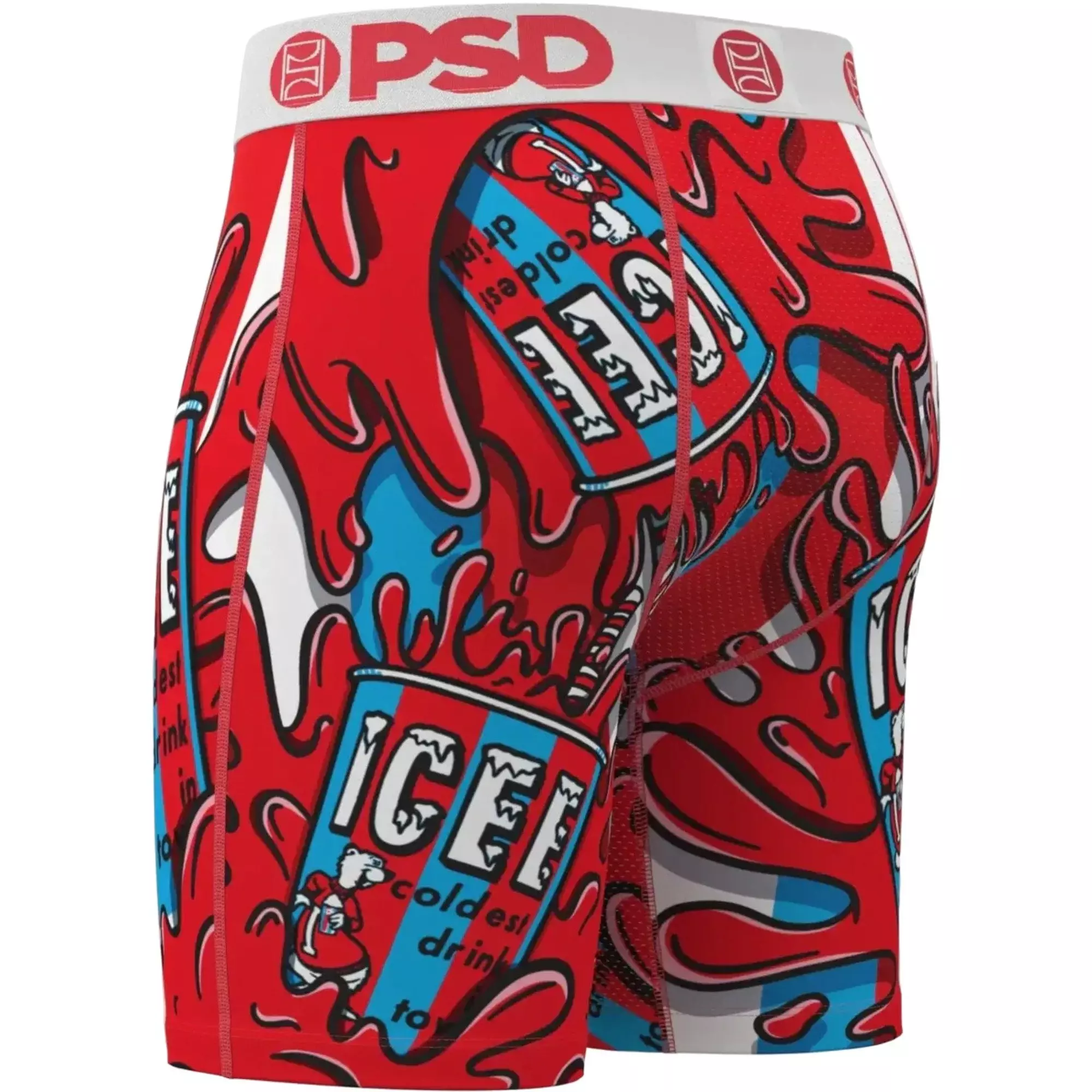 PSD Men's x ICEE Freeze Underwear - RED/WHITE