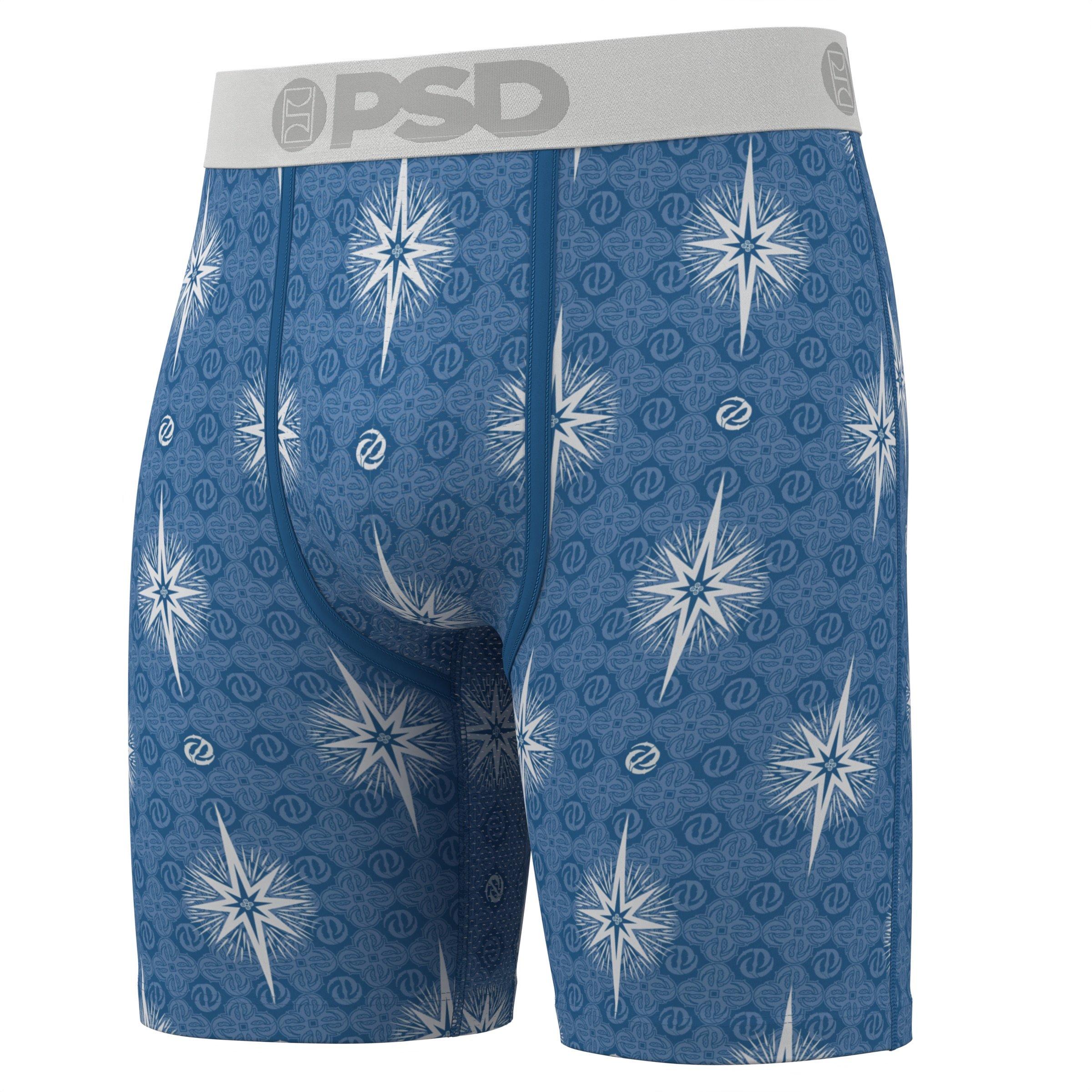PSD Men's Designer Underwear (3 Pack) - MULTI-COLOR