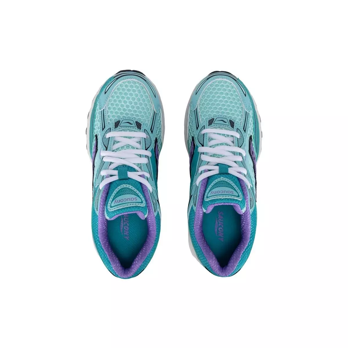 Saucony Omni 9 KDZ "Aquamarine" Preschool Girls' Shoe - BLUE