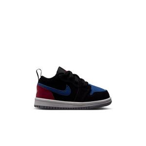 Jordan 1 Low "Black/Summit White/True Blue/Varsity Red" Toddler Boys' Shoe