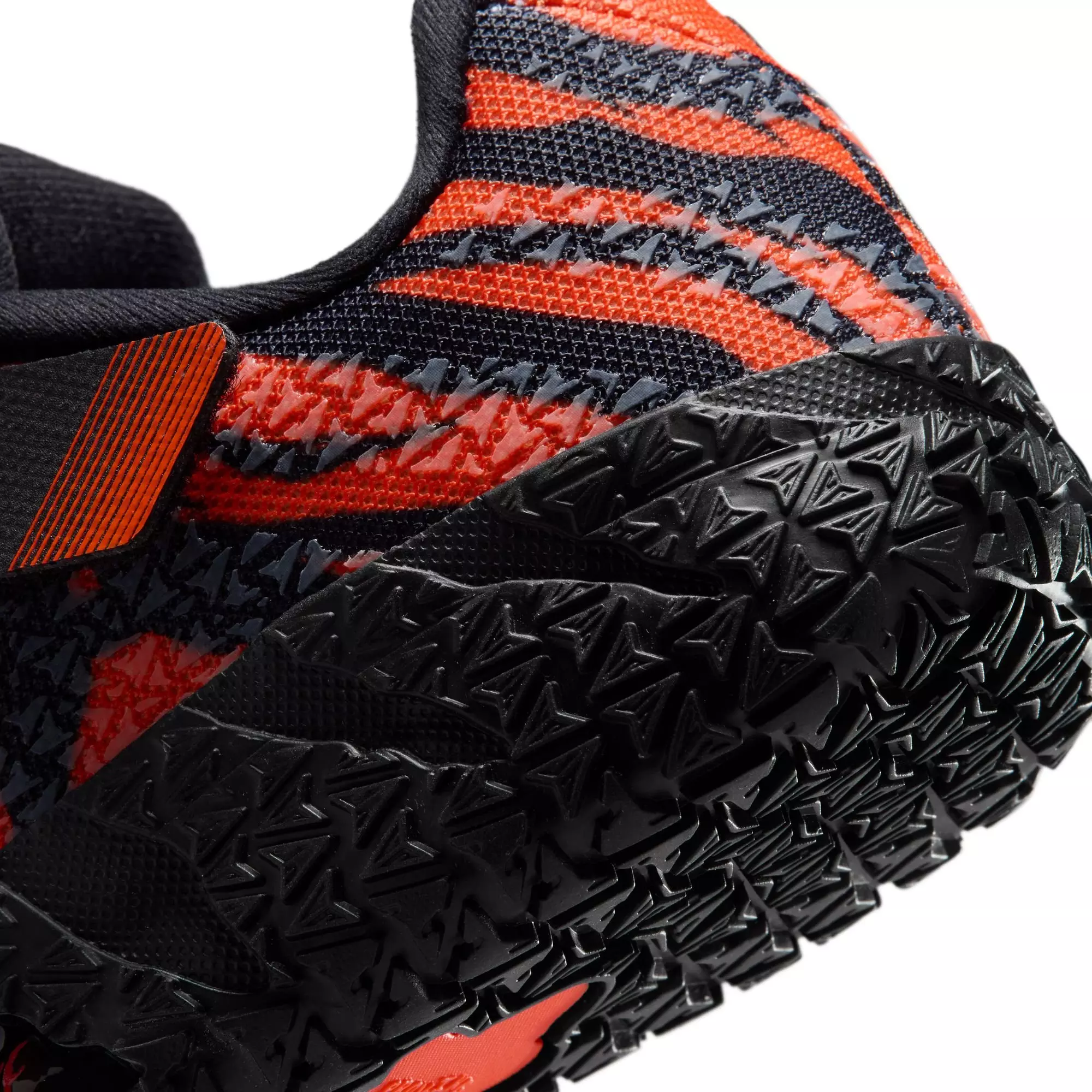Nike Ja 3 "Tiger" Preschool Kids' Basketball Shoe - SAFETY ORANGE/BLACK/UNIVERSITY RED