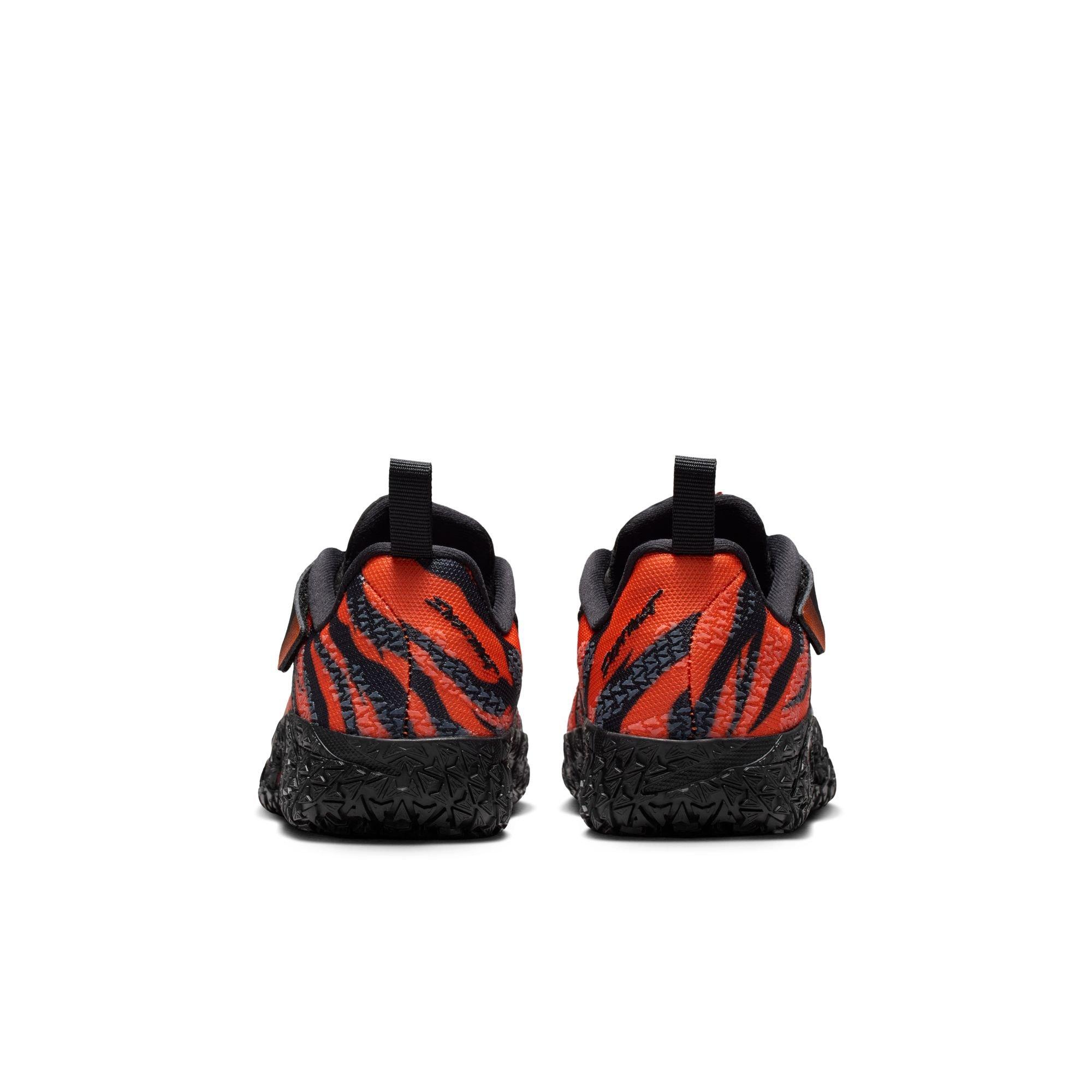 Nike Ja 3 "Tiger" Preschool Kids' Basketball Shoe - SAFETY ORANGE/BLACK/UNIVERSITY RED Thumbnail View 7