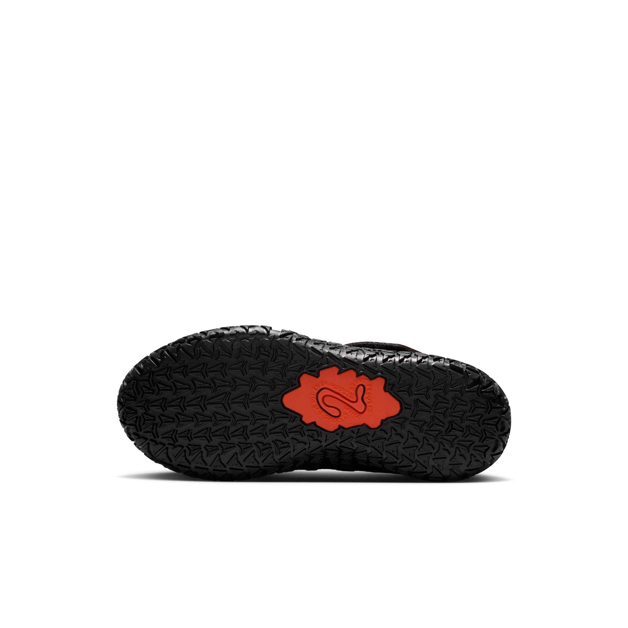 Nike Ja 3 "Tiger" Preschool Kids' Basketball Shoe - SAFETY ORANGE/BLACK/UNIVERSITY RED Thumbnail View 8