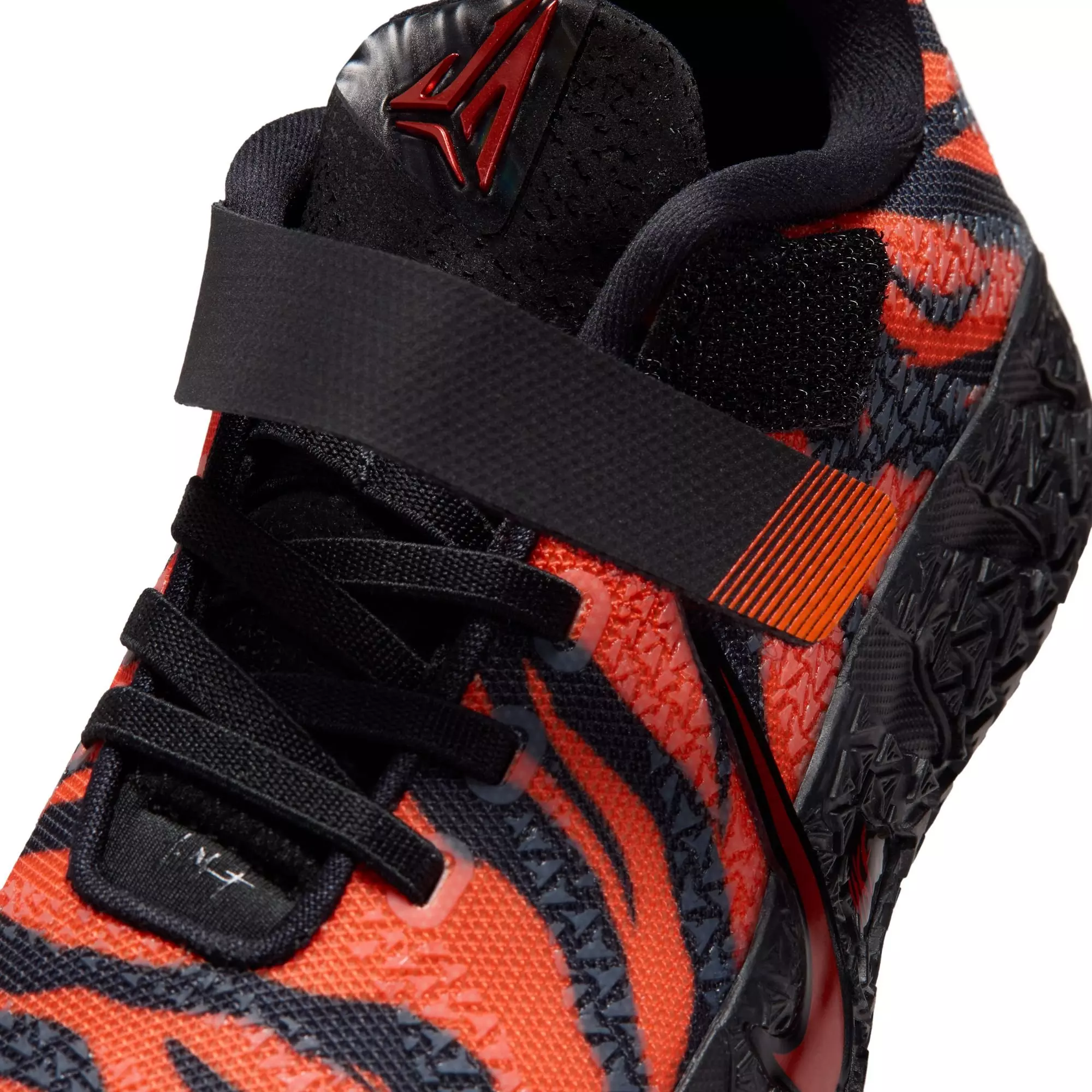 Nike Ja 3 "Tiger" Preschool Kids' Basketball Shoe - SAFETY ORANGE/BLACK/UNIVERSITY RED