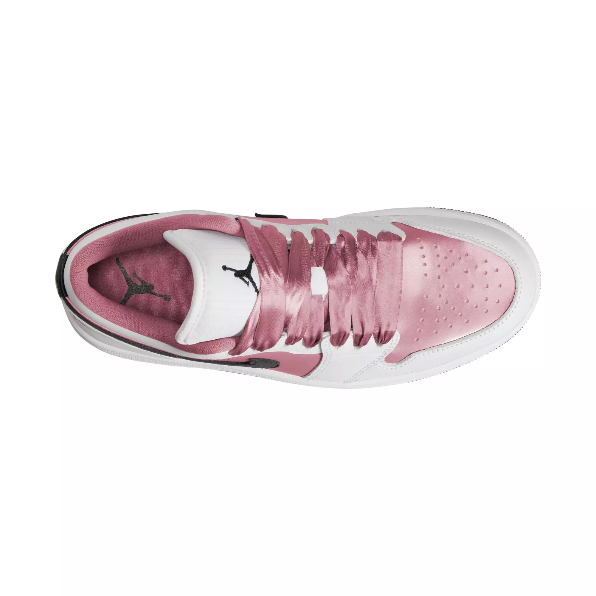 Jordan 1 Low SE "White/Desert Berry/Black" Women's Shoe - WHITE/PINK