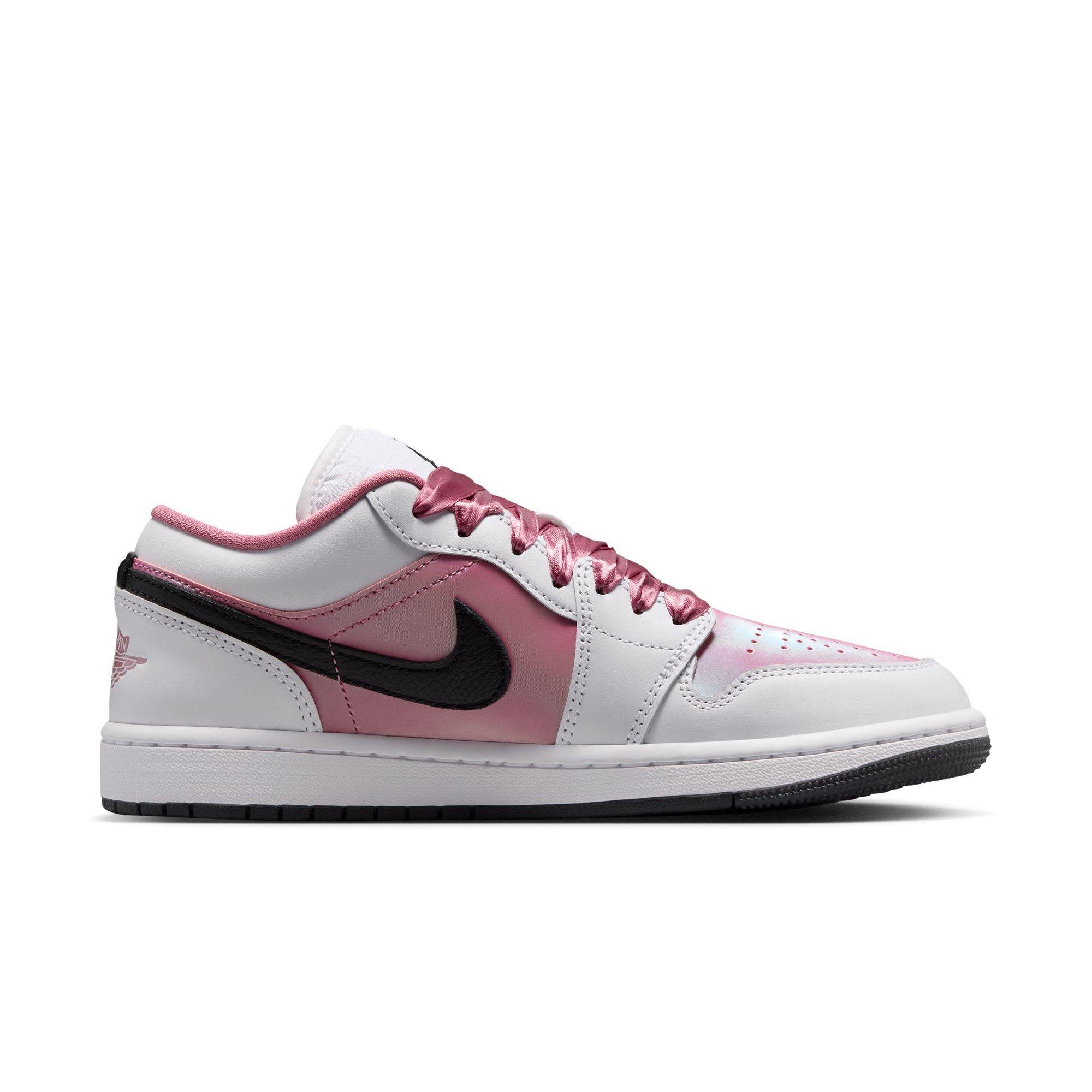 Jordan 1 Low SE "White/Desert Berry/Black" Women's Shoe - WHITE/PINK Thumbnail View 2