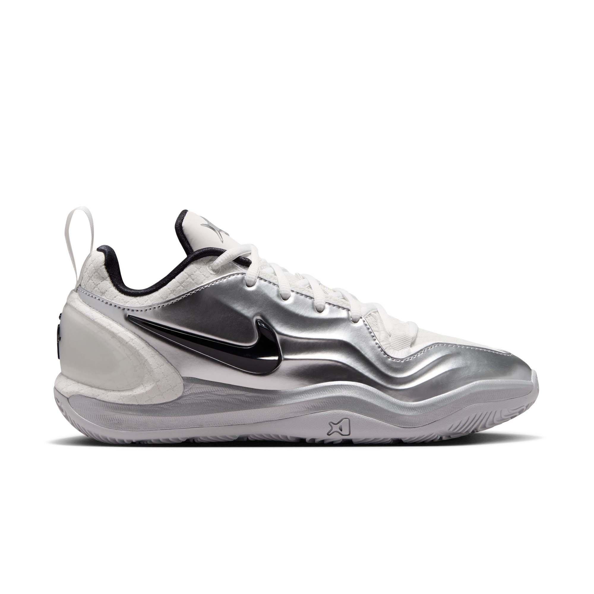 Nike A'Two "ASW" Basketball Shoe - SUMMIT WHITE/BLACK/METALLIC SILVER Thumbnail View 2