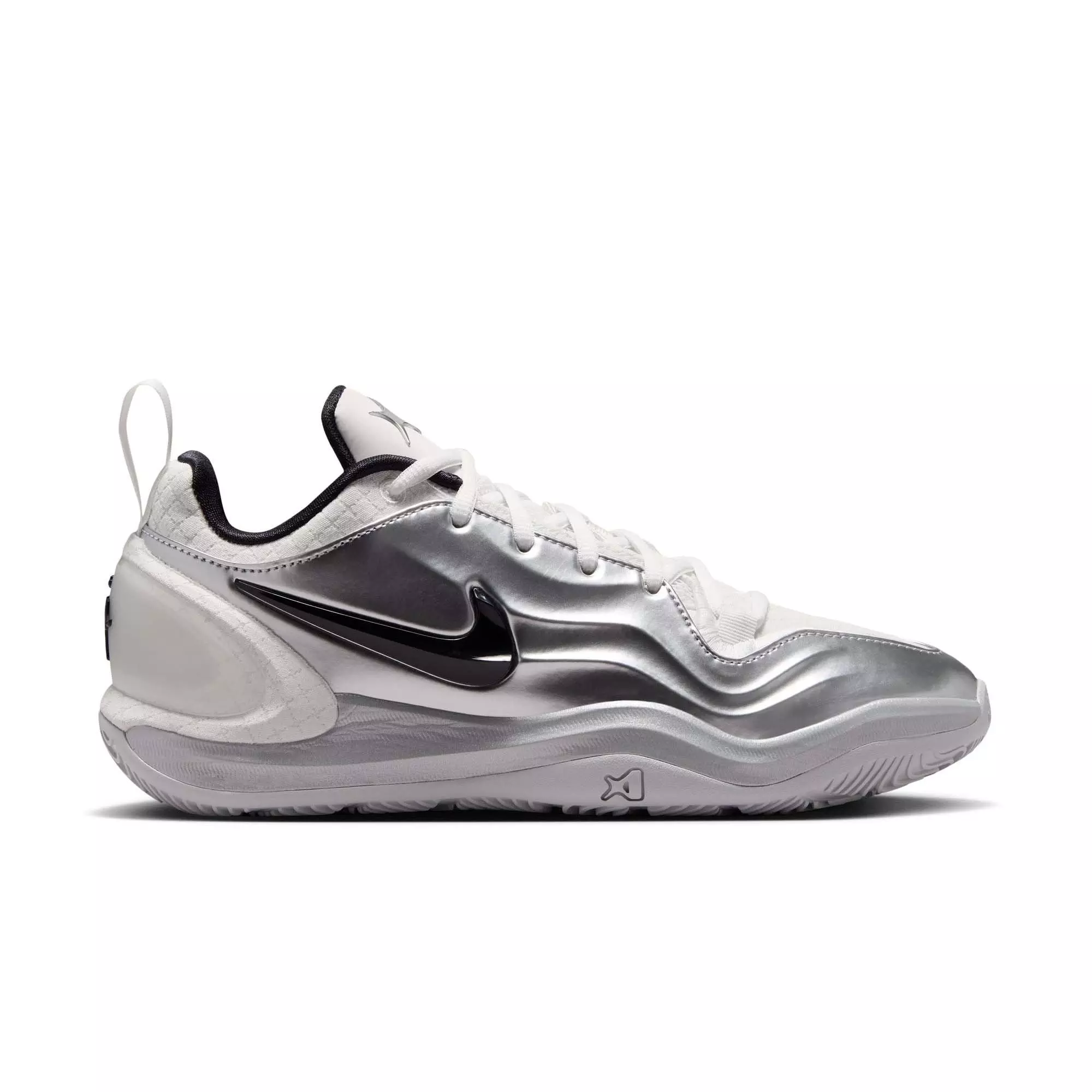 Nike A'Two "ASW" Basketball Shoe - SUMMIT WHITE/BLACK/METALLIC SILVER