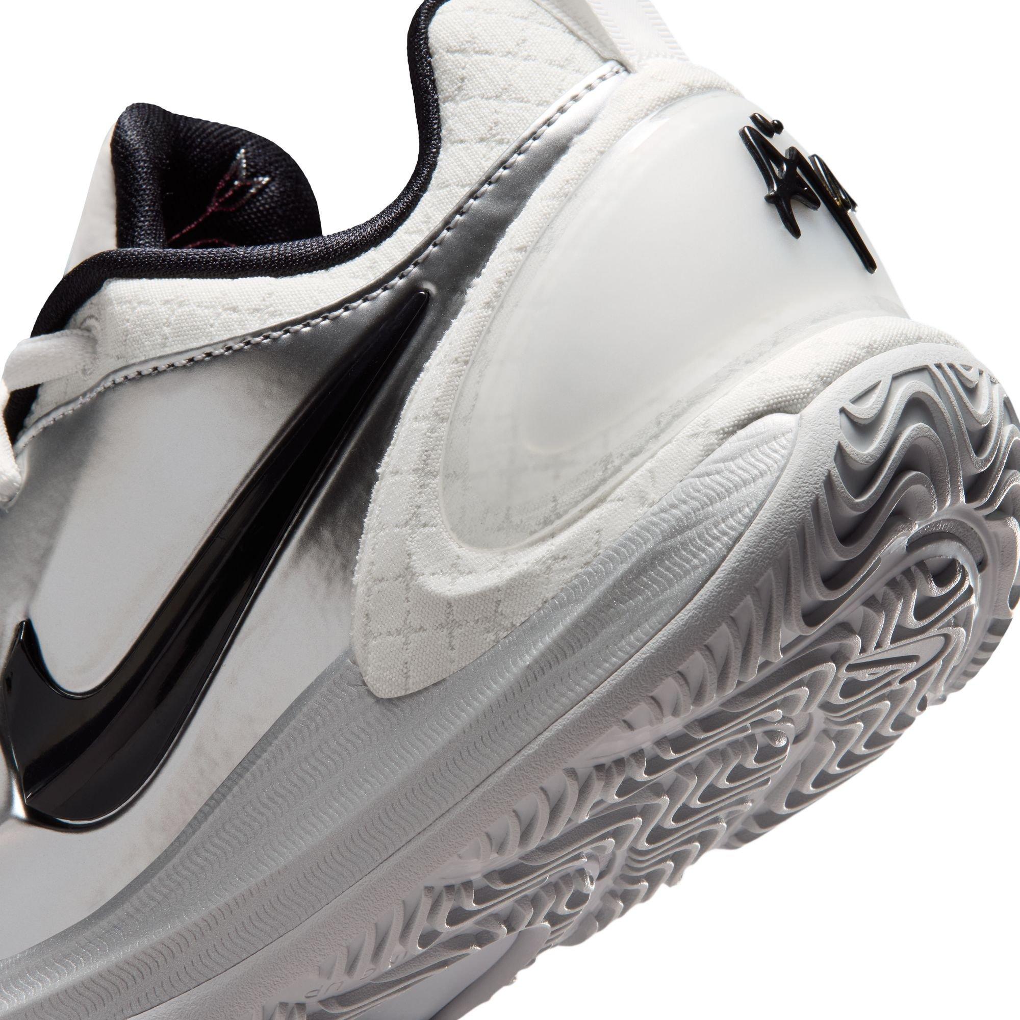 Nike A'Two "ASW" Basketball Shoe - SUMMIT WHITE/BLACK/METALLIC SILVER Thumbnail View 11