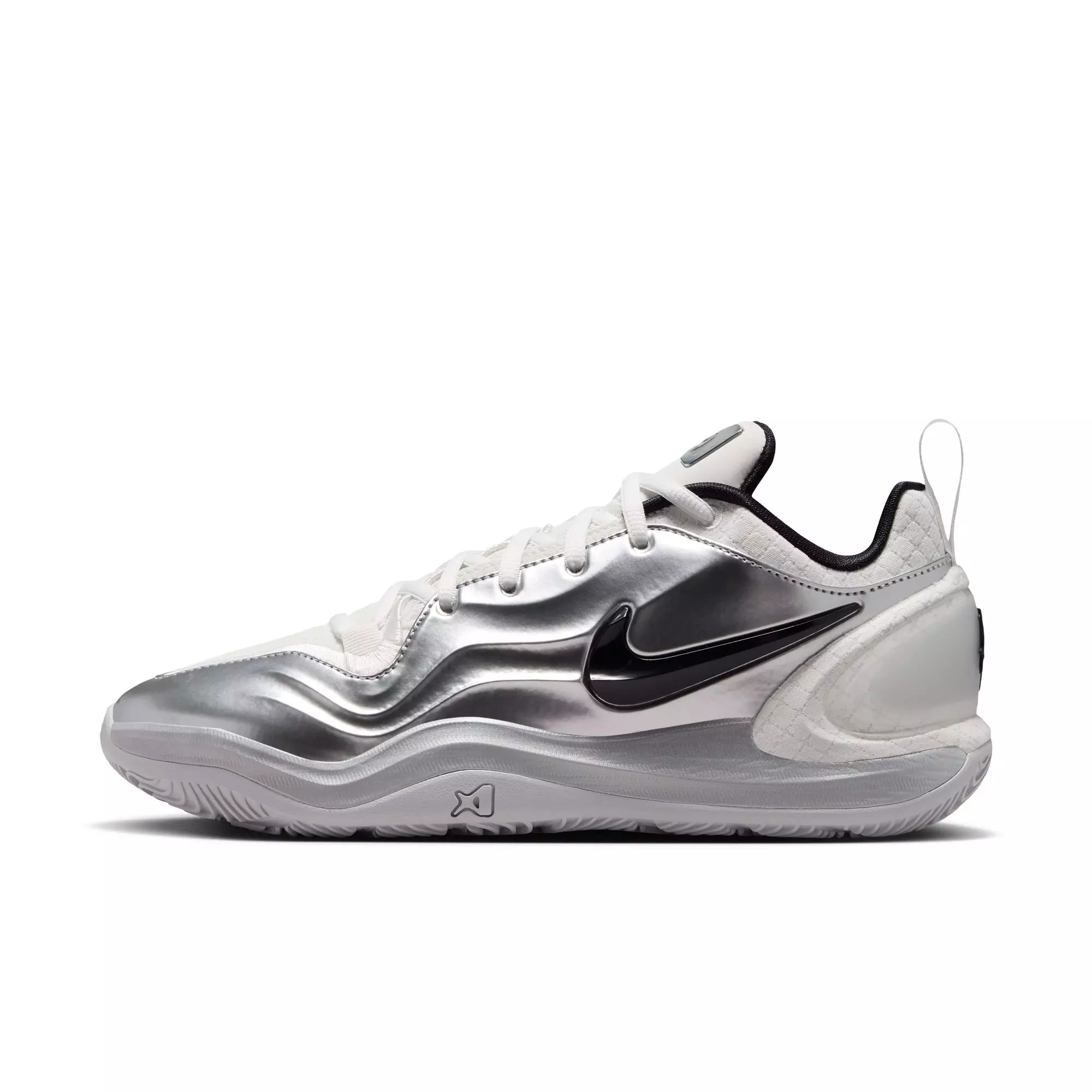 Nike A'Two "ASW" Basketball Shoe - SUMMIT WHITE/BLACK/METALLIC SILVER