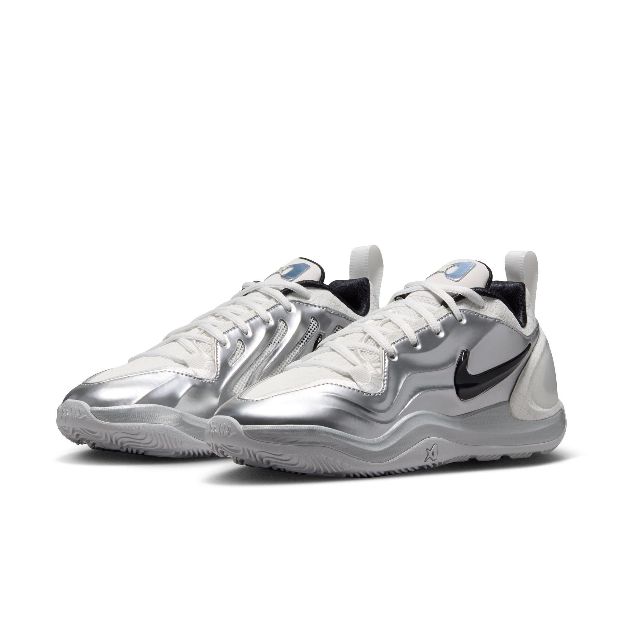 Nike A'Two "ASW" Basketball Shoe - SUMMIT WHITE/BLACK/METALLIC SILVER Thumbnail View 6