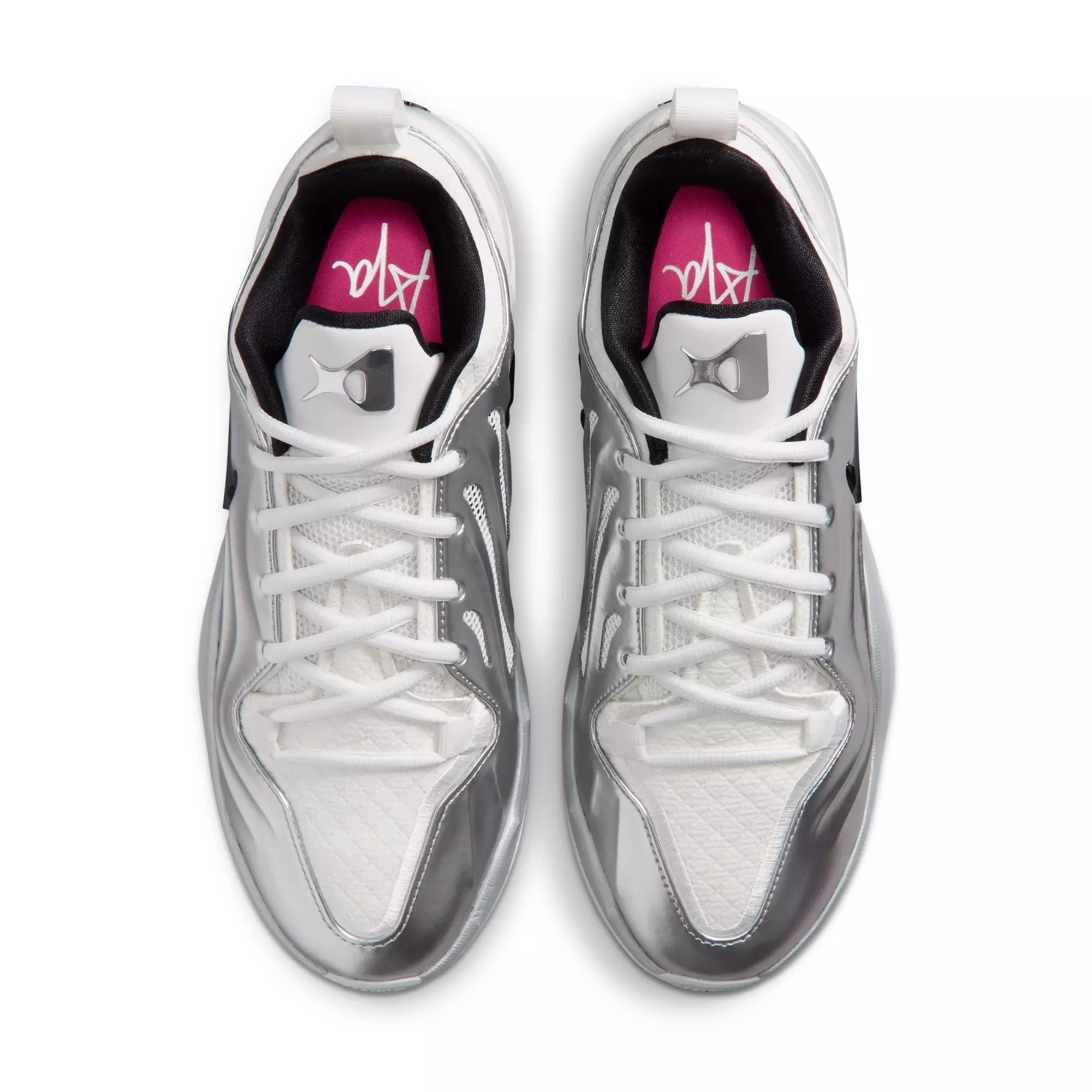 Nike A'Two "ASW" Basketball Shoe - SUMMIT WHITE/BLACK/METALLIC SILVER