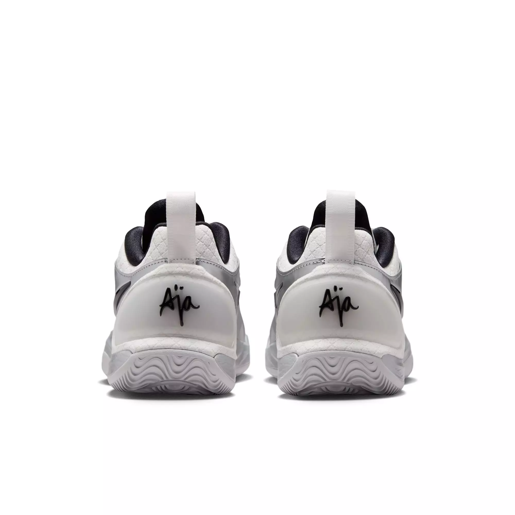 Nike A'Two "ASW" Basketball Shoe - SUMMIT WHITE/BLACK/METALLIC SILVER