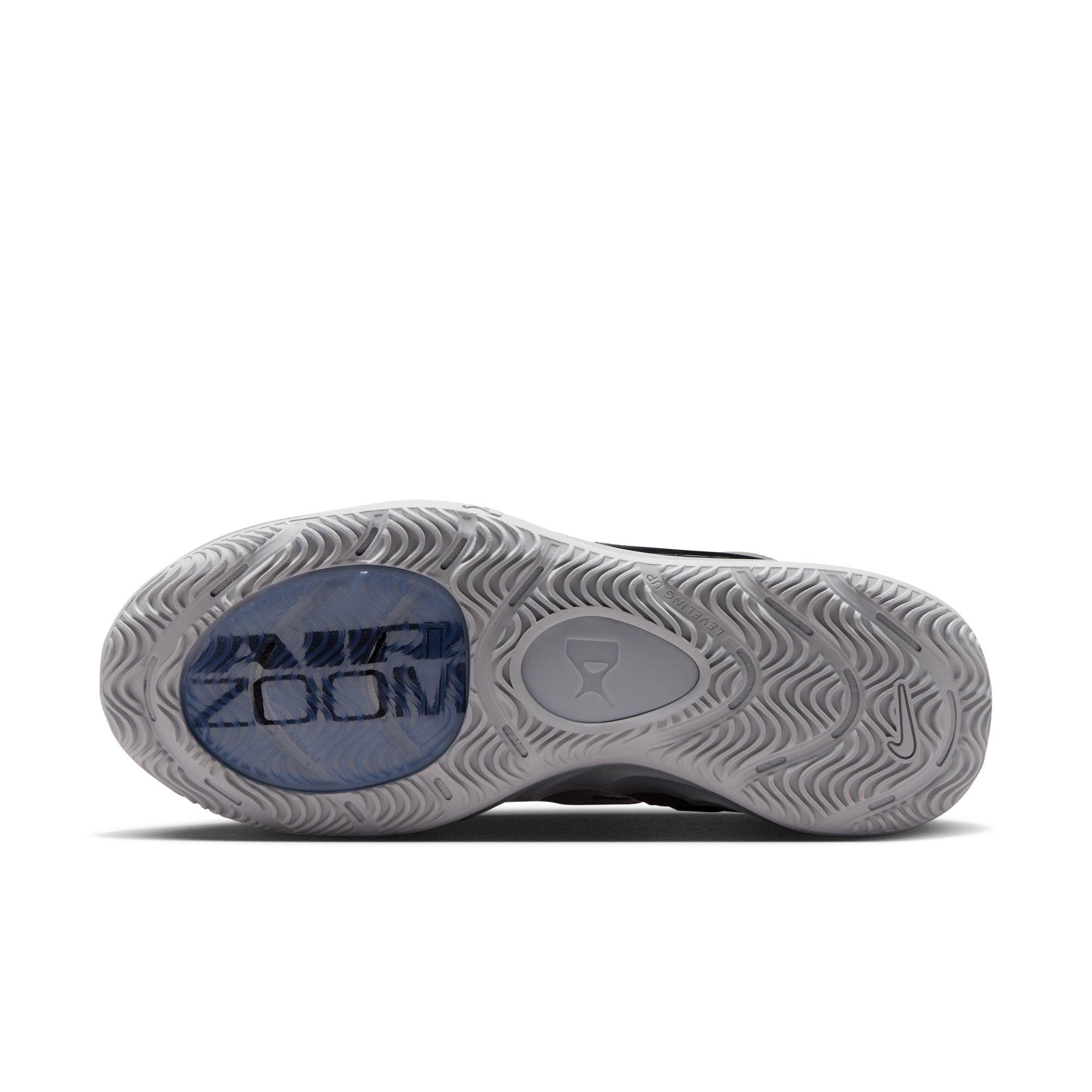 Nike A'Two "ASW" Basketball Shoe - SUMMIT WHITE/BLACK/METALLIC SILVER Thumbnail View 9
