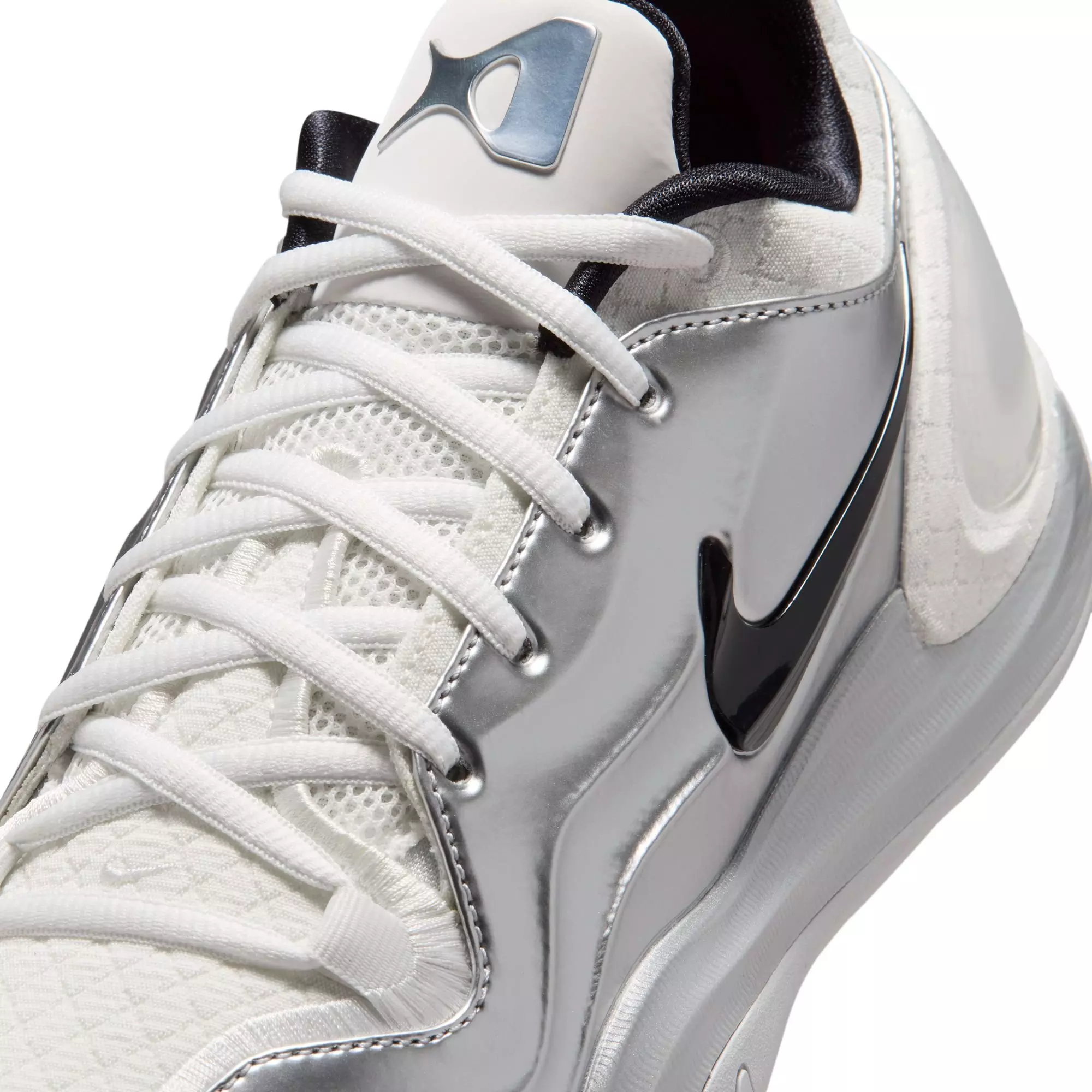 Nike A'Two "ASW" Basketball Shoe - SUMMIT WHITE/BLACK/METALLIC SILVER