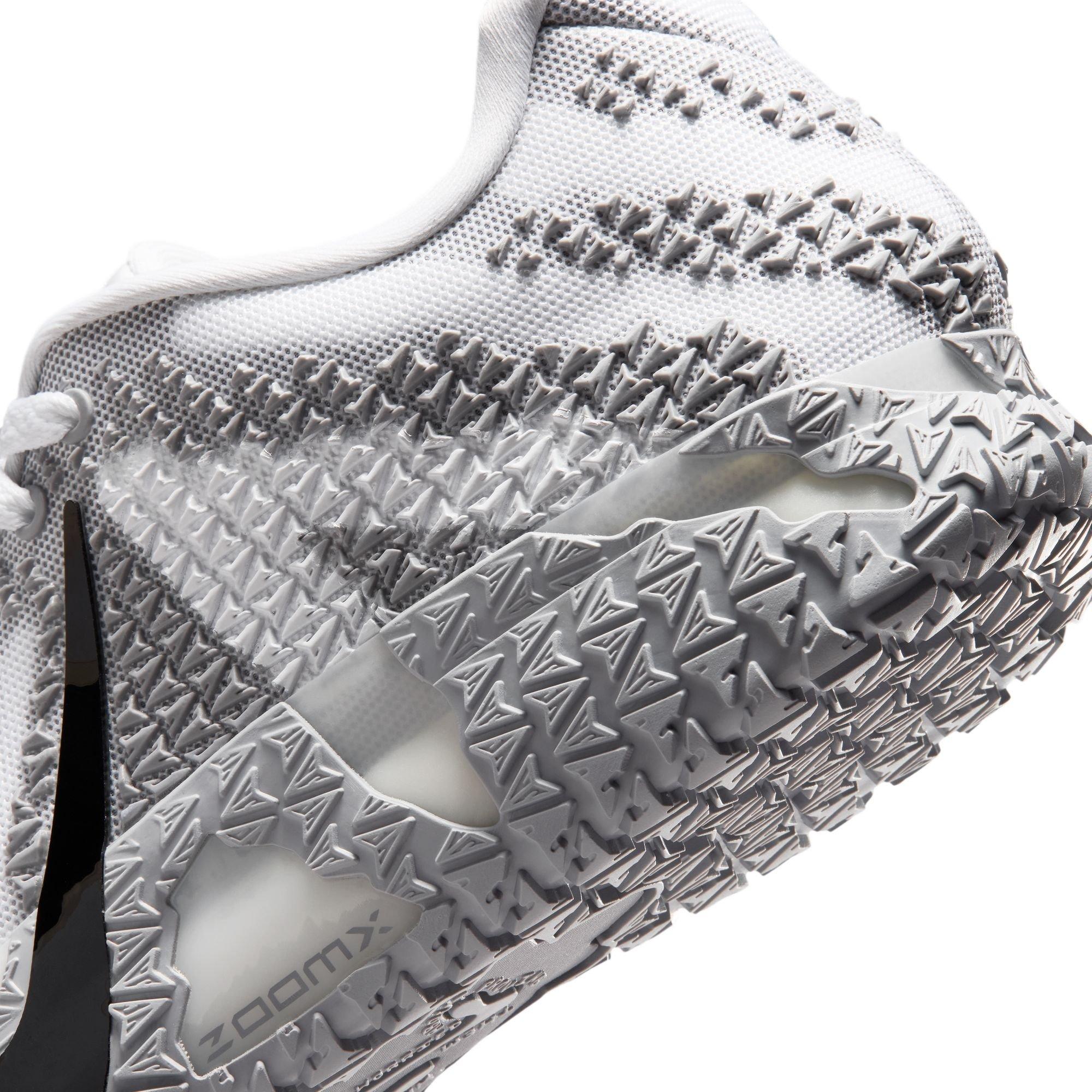 Nike Ja 3 "White/Metallic Silver/University Red" Men's Basketball Shoe - WHITE/BLACK Thumbnail View 10