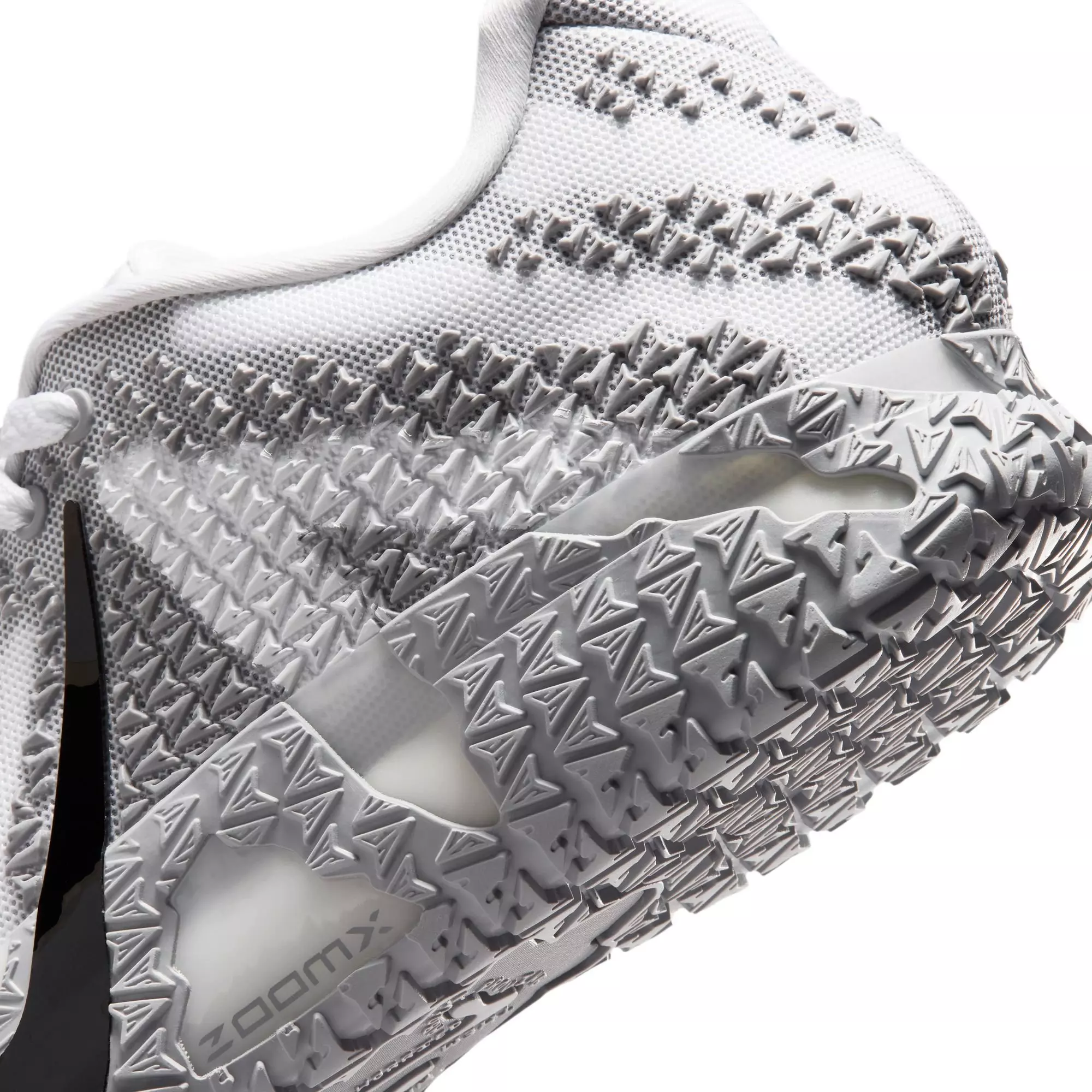 Nike Ja 3 "White/Metallic Silver/University Red" Men's Basketball Shoe - WHITE/BLACK