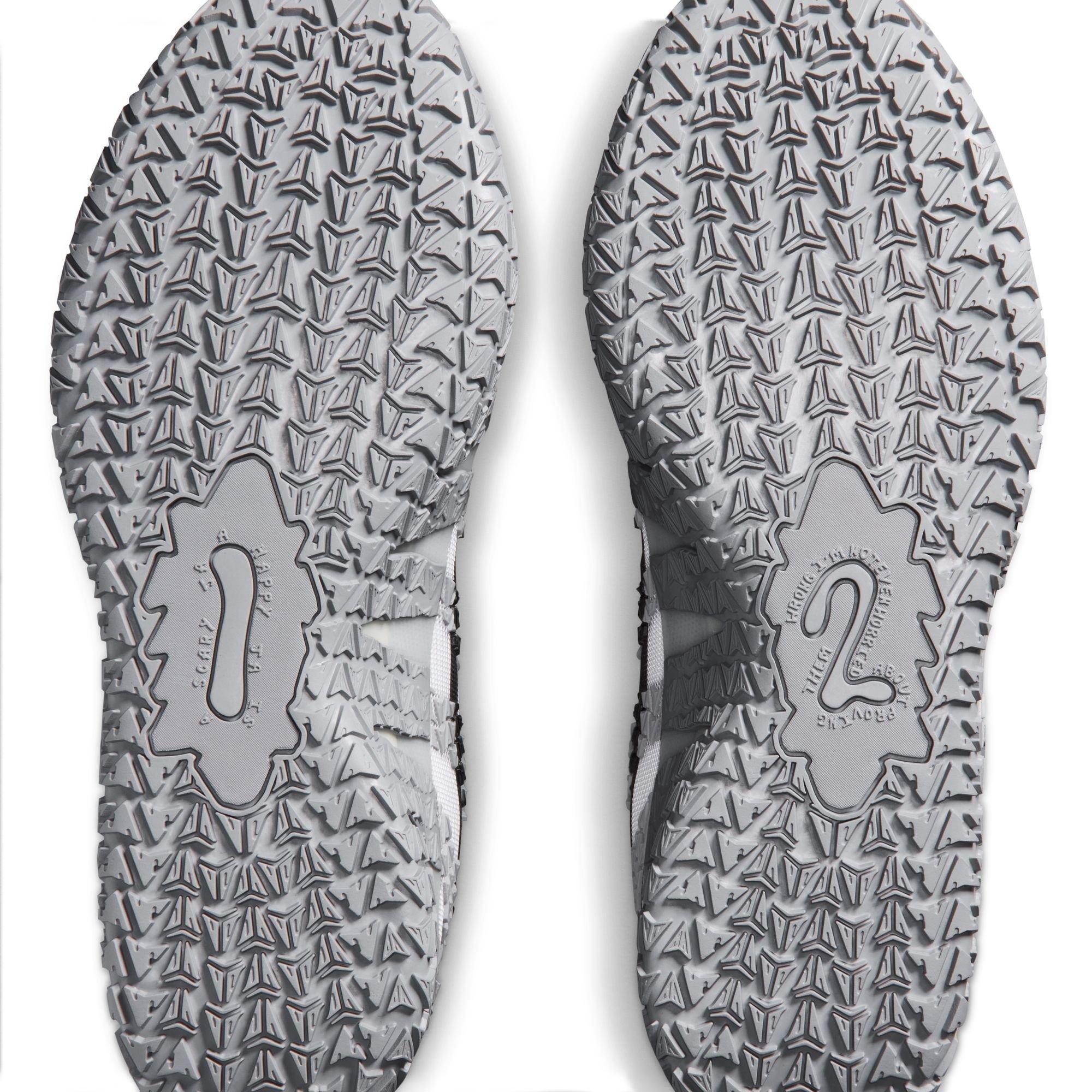 Nike Ja 3 "White/Metallic Silver/University Red" Men's Basketball Shoe - WHITE/BLACK Thumbnail View 11