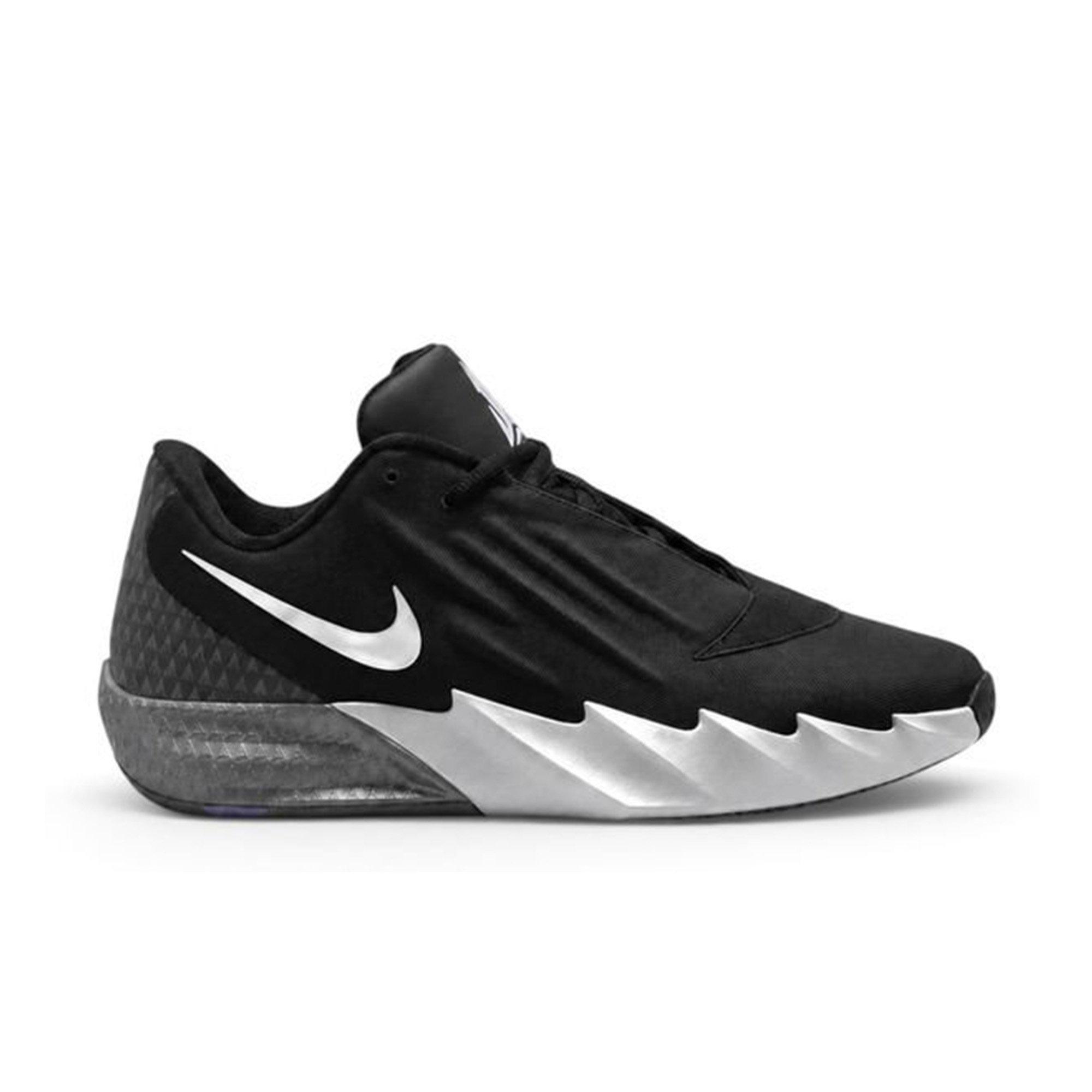Nike Ja Twelve Time "Dark Woods" Men's Basketball Shoe - BLACK/METALLIC SILVER/SMOKE GREY